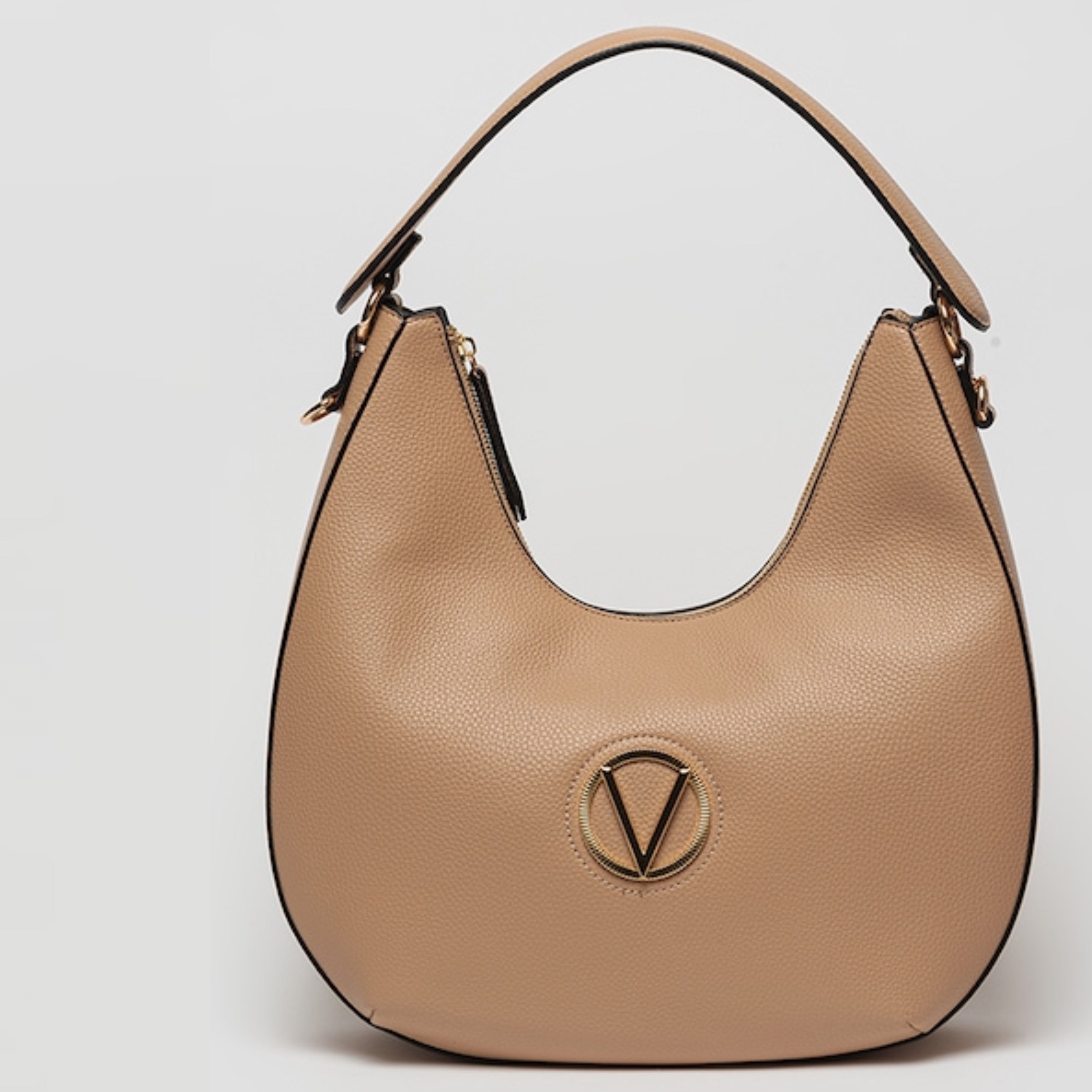 Дамска ежедневна чанта Valentino Katong Beige VBS7QS04 в бежово