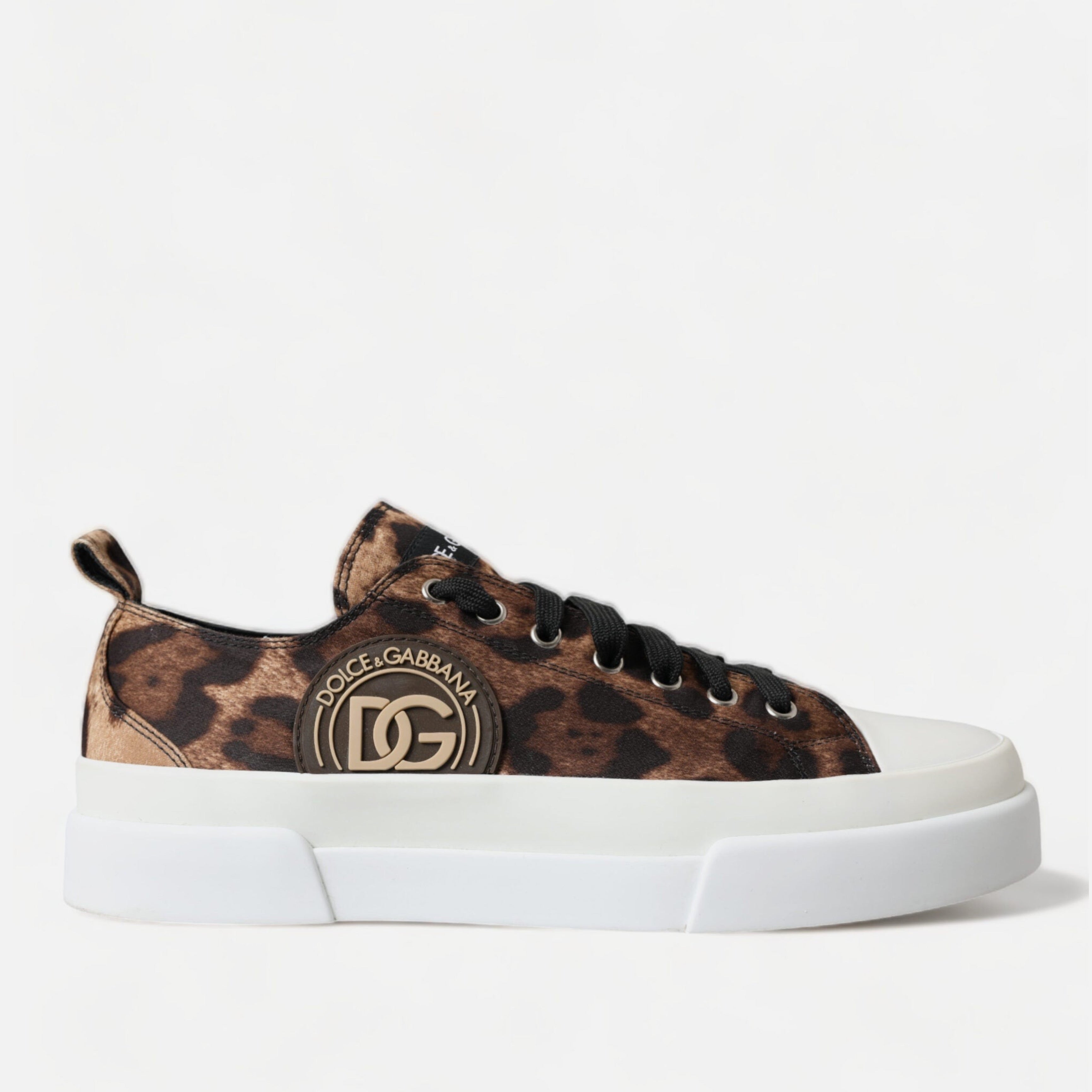 Мъжки леопардови кецове сникърси Dolce & Gabbana Men’s Leopard Sneakers