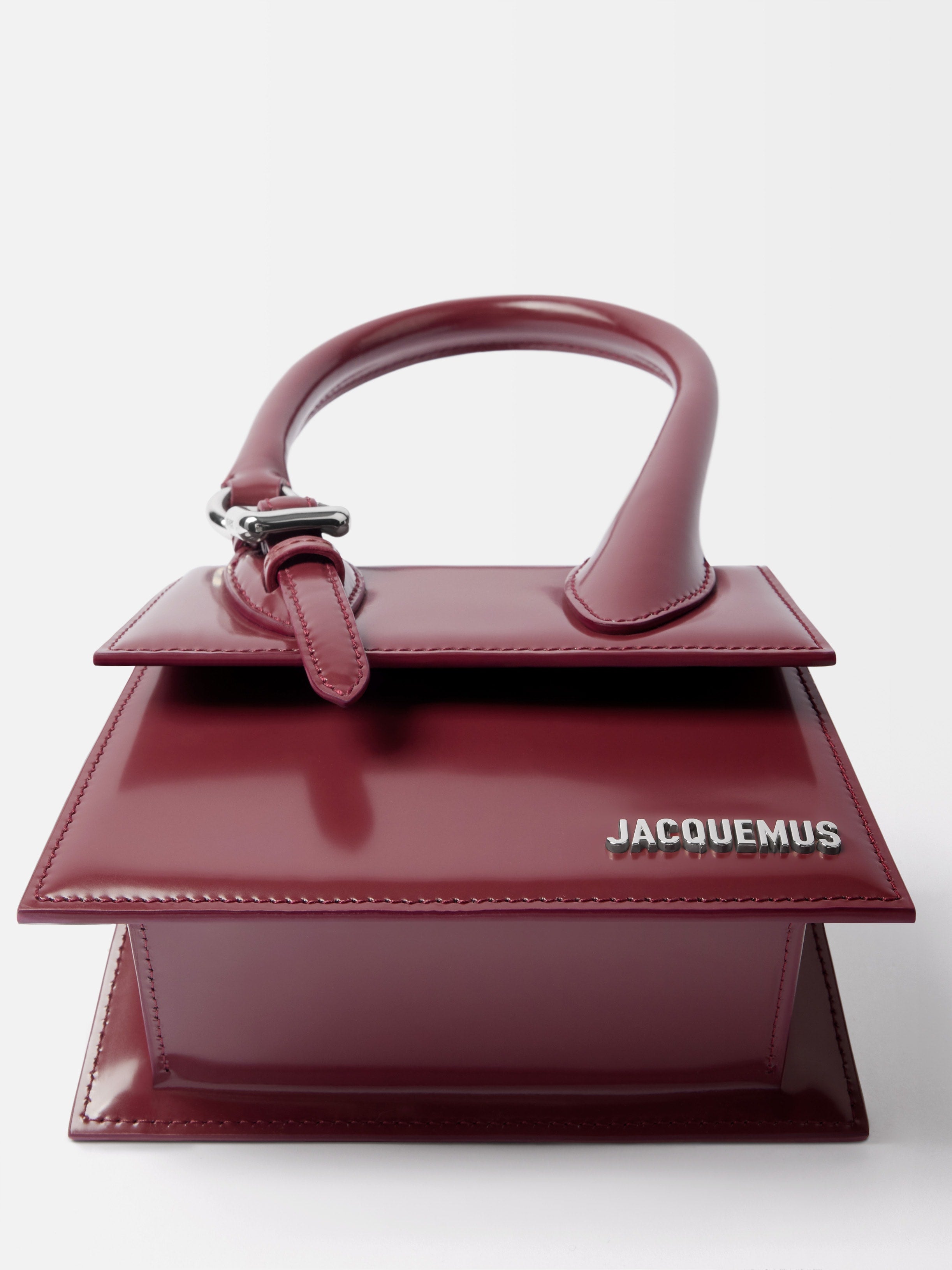 Дамска чантичка Women’s signature buckled handbag Jacquemus Le Chiquito
BAW00327AC18A01490 Burgundy top view