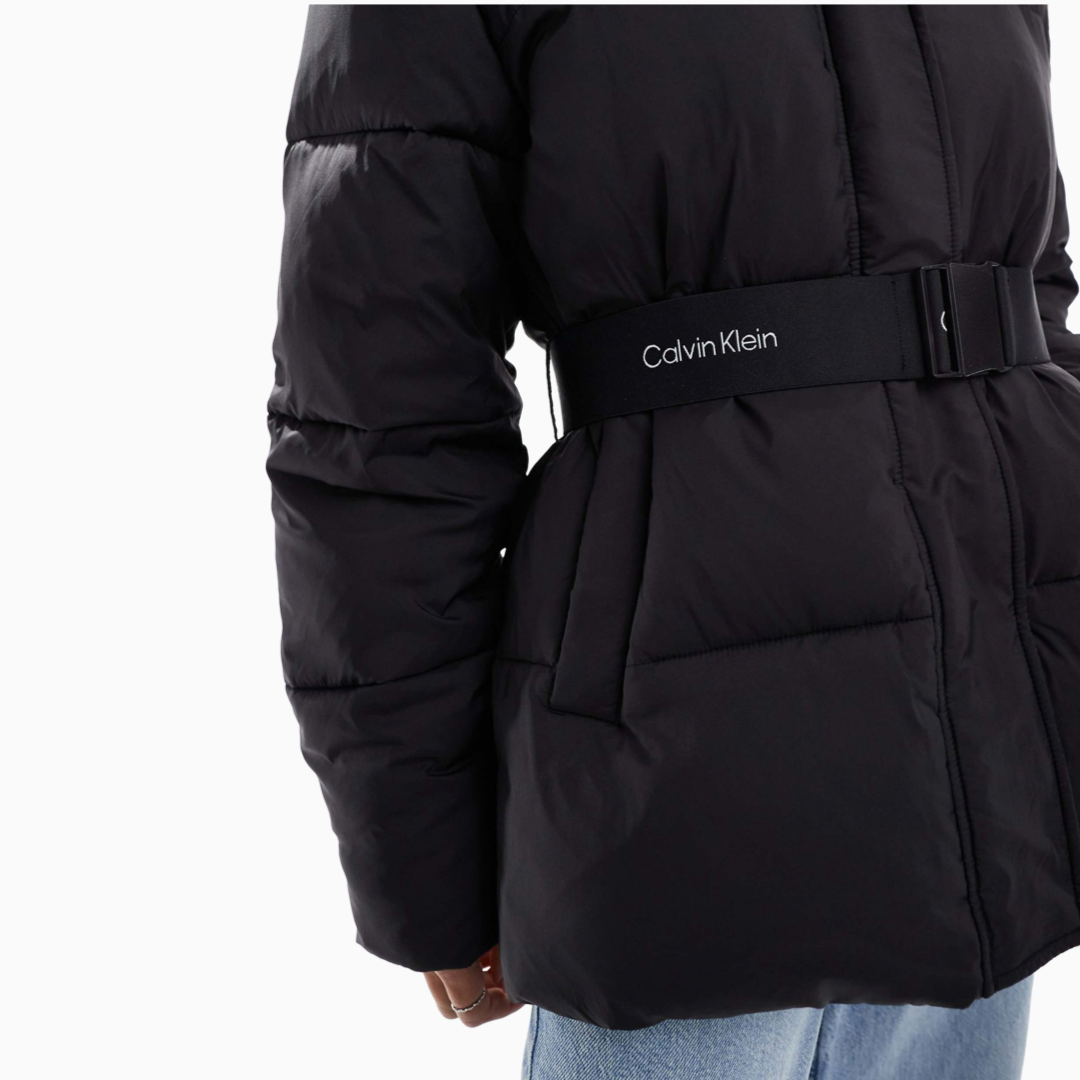 Дамско черно зимно яке Calvin Klein J20J224107