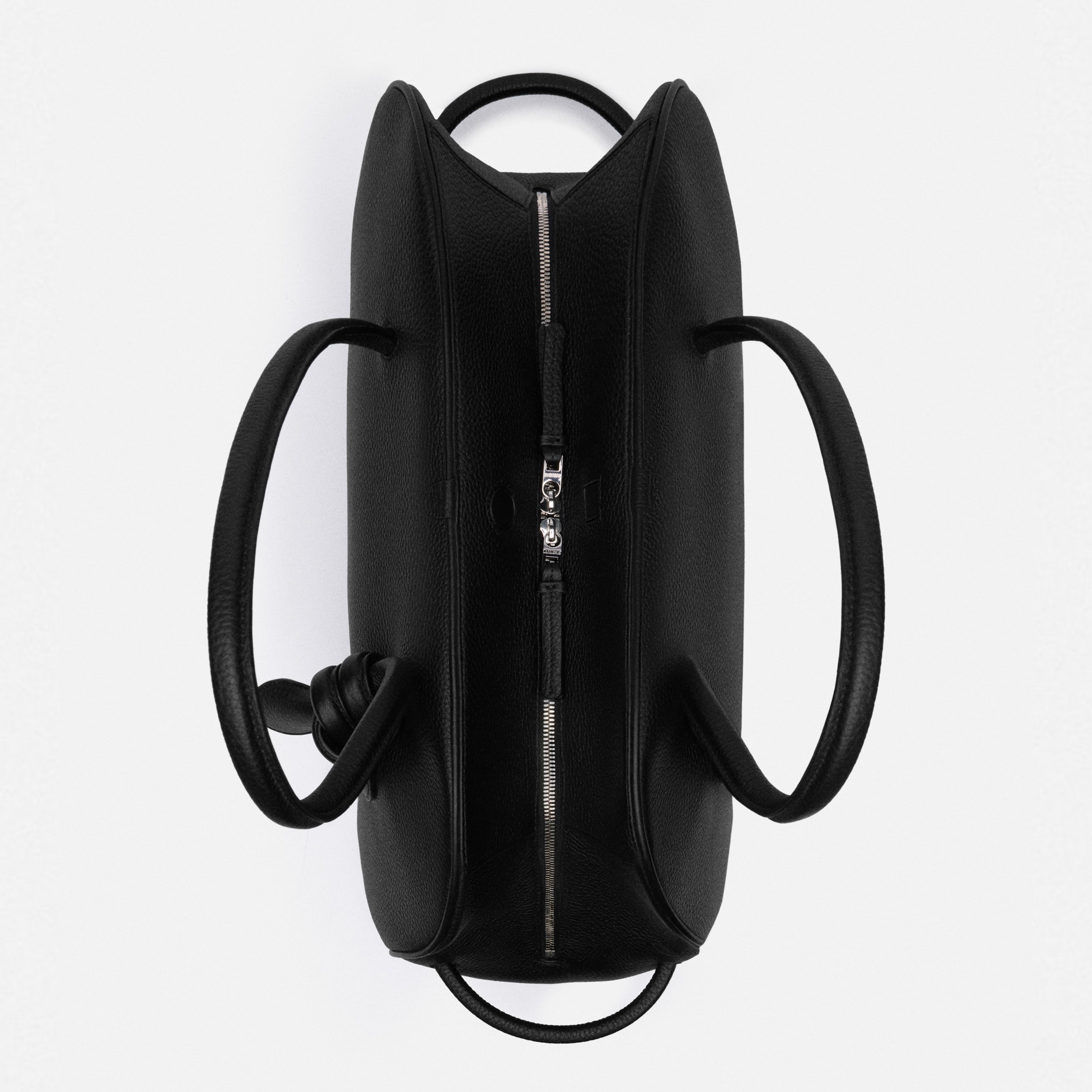 Пътна чанта Travel bag Jacquemus Le Grand Tourisme BAU00427AC03A03990 Black top view