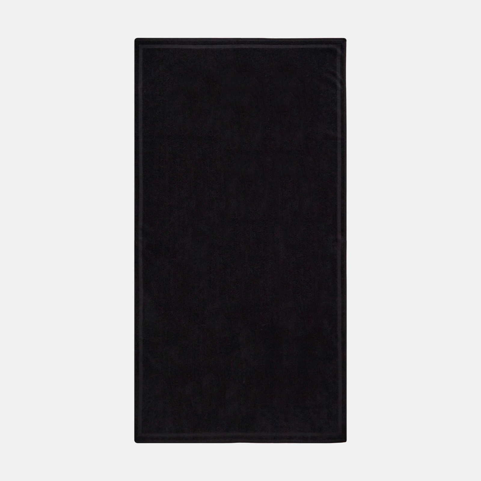 Черна плажна кърпа Iceberg Beach Towel ICE25TW01 Back View