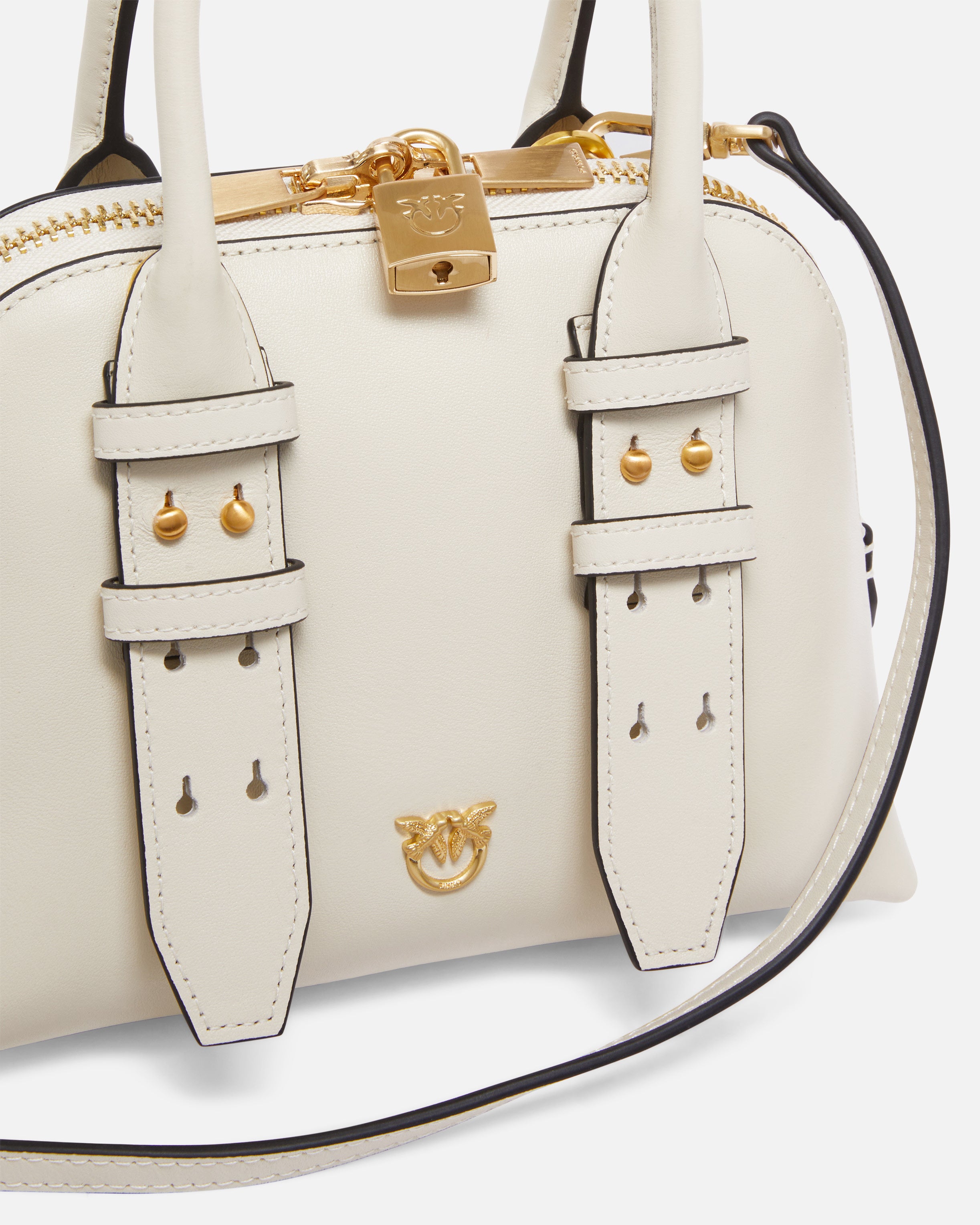 Дамска чанта Women’s handbag PINKO 105333A0QOZ14V White angled view
