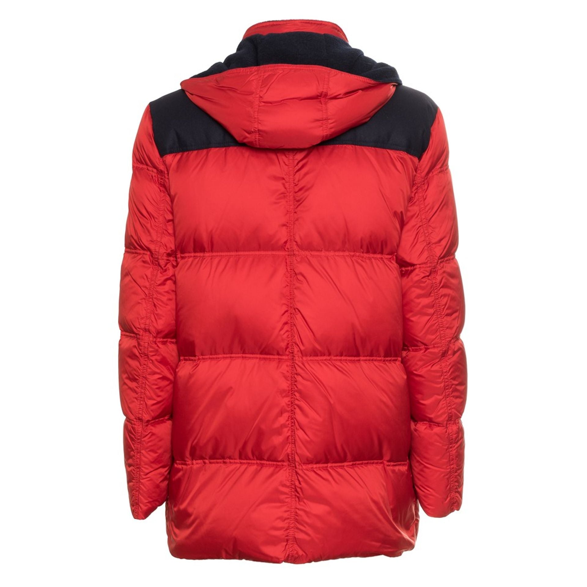 Мъжко дълго яке Men’s jacket Harmont & Blaine K00544 040244 502 Red / Black front view back view