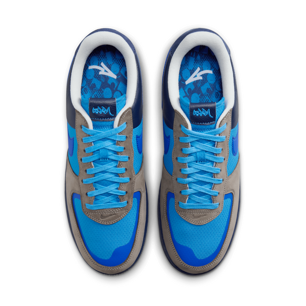 Мъжки маратонки Nike Air Force 1 Low x Stash HF5516-001 (Soft сиво / Harbour синьо) Допълнителен изглед