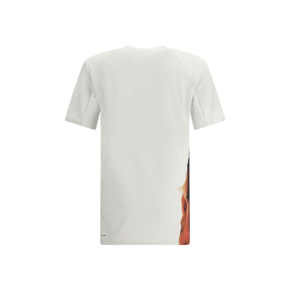 Мъжка тениска за тенис Men’s t-shirt Y-3 Yohji Yamamoto Tennis Pro FreeLift JN2990 Orbit Grey back view