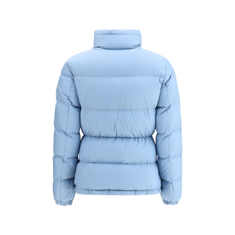 Дамско яке Women’s short down jacket Moncler Dourble K20931A00229597YW715 Light Blue back view