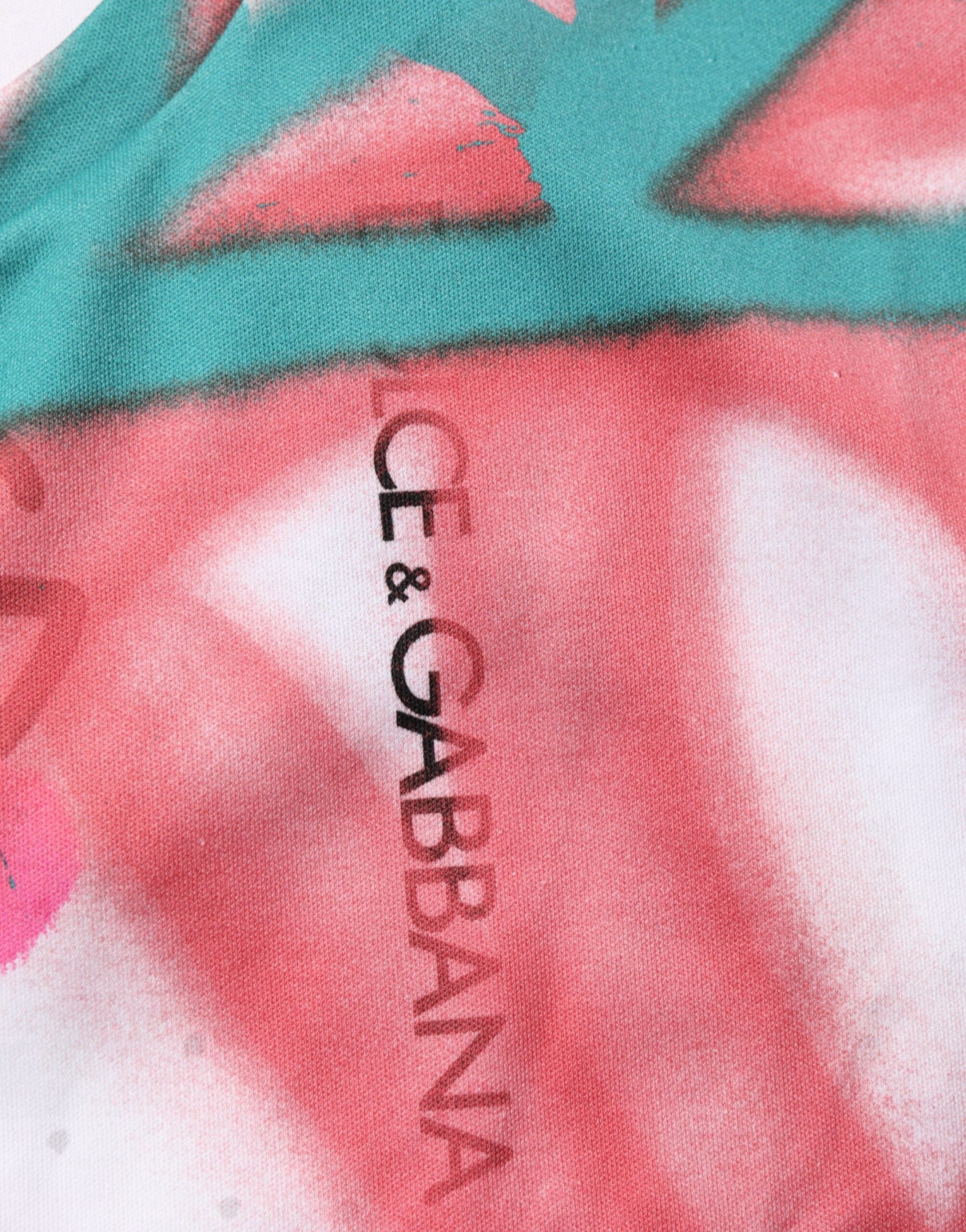 Мъжка тениска Men’s t-shirt DOLCE & GABBANA Graffiti logo view
