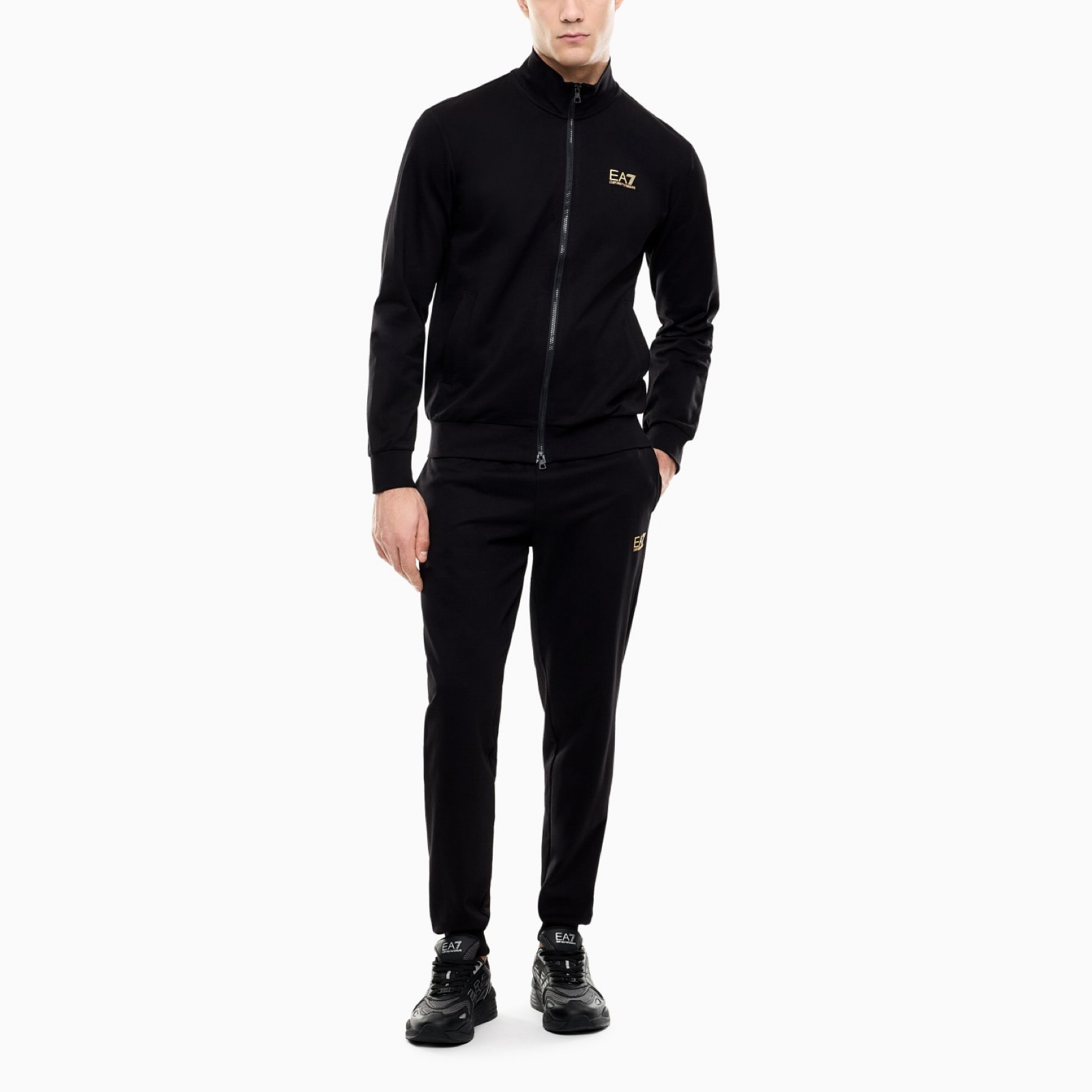 Мъжки екип EA7 Emporio Armani Men Tracksuit 8NPV60 PJVRZ 0208 Front View