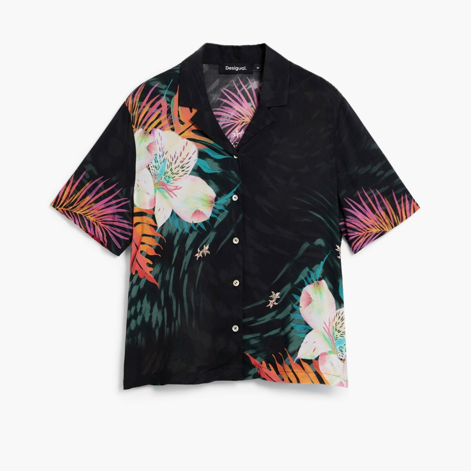 Дамска риза Desigual Women Shirt 26SWCW36 2000 Front View