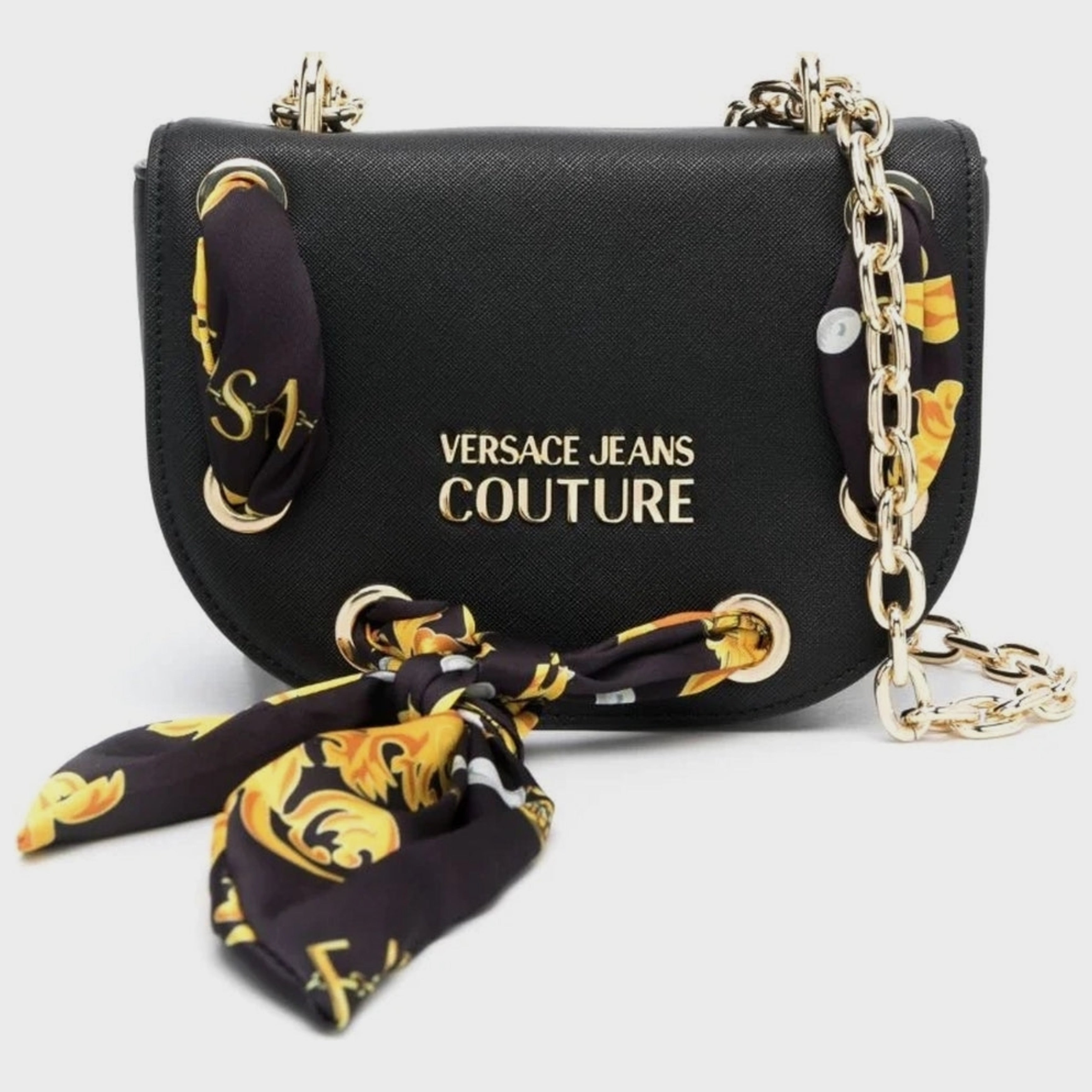 Дамска чанта Versace Jeans Couture 75VA4BAC ZS467 899 в черно