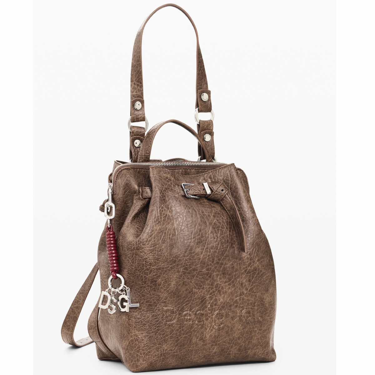 Дамска раница Desigual Women Rucksack 26WAKP33 6044 Side View