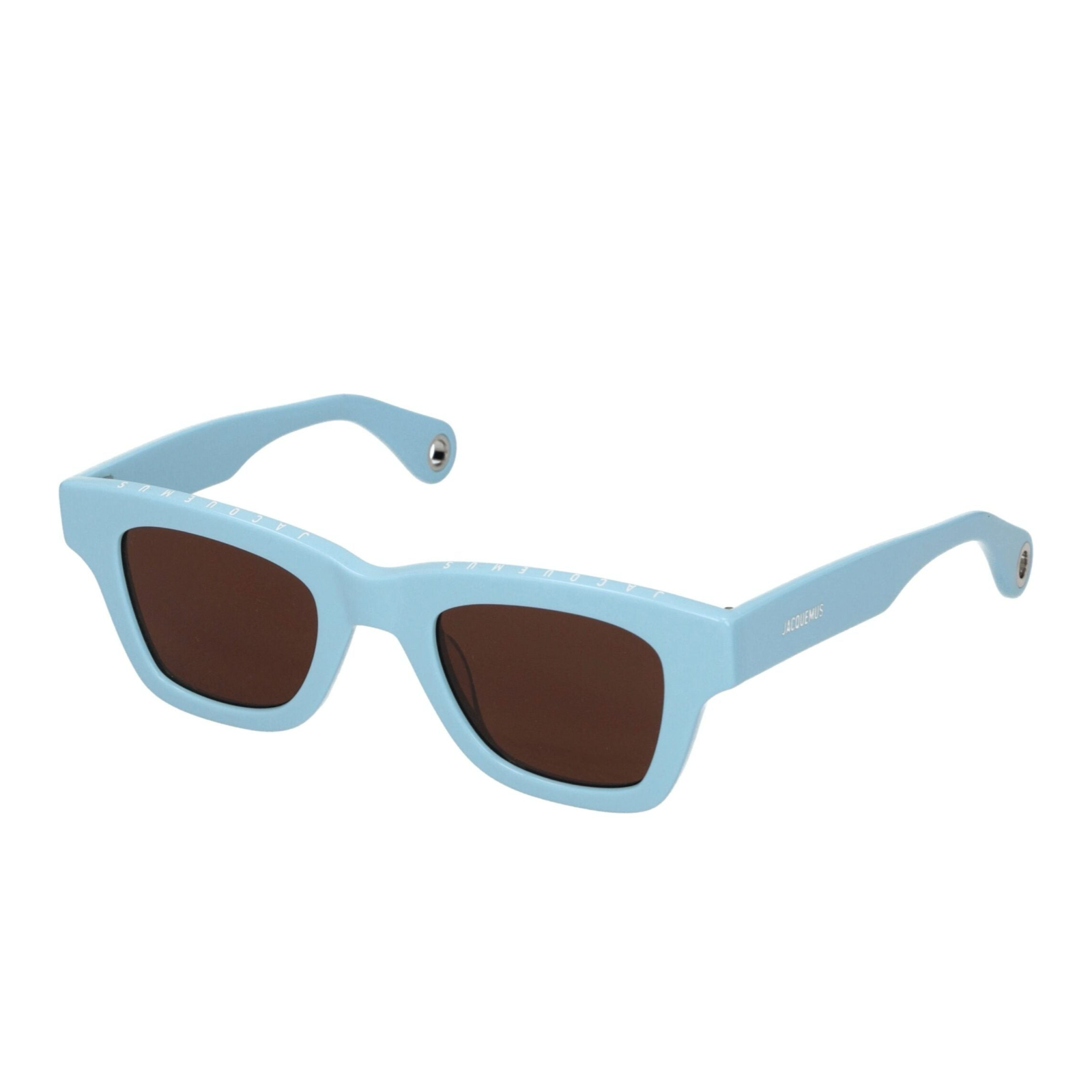 Jacquemus Light Blue Haircalf Sunglass