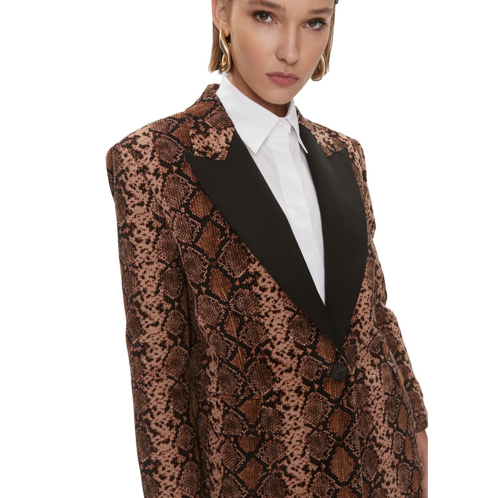 Дамско сако Women’s luxury corduroy blazer PINKO 102481 A1EK ZC8 close up view