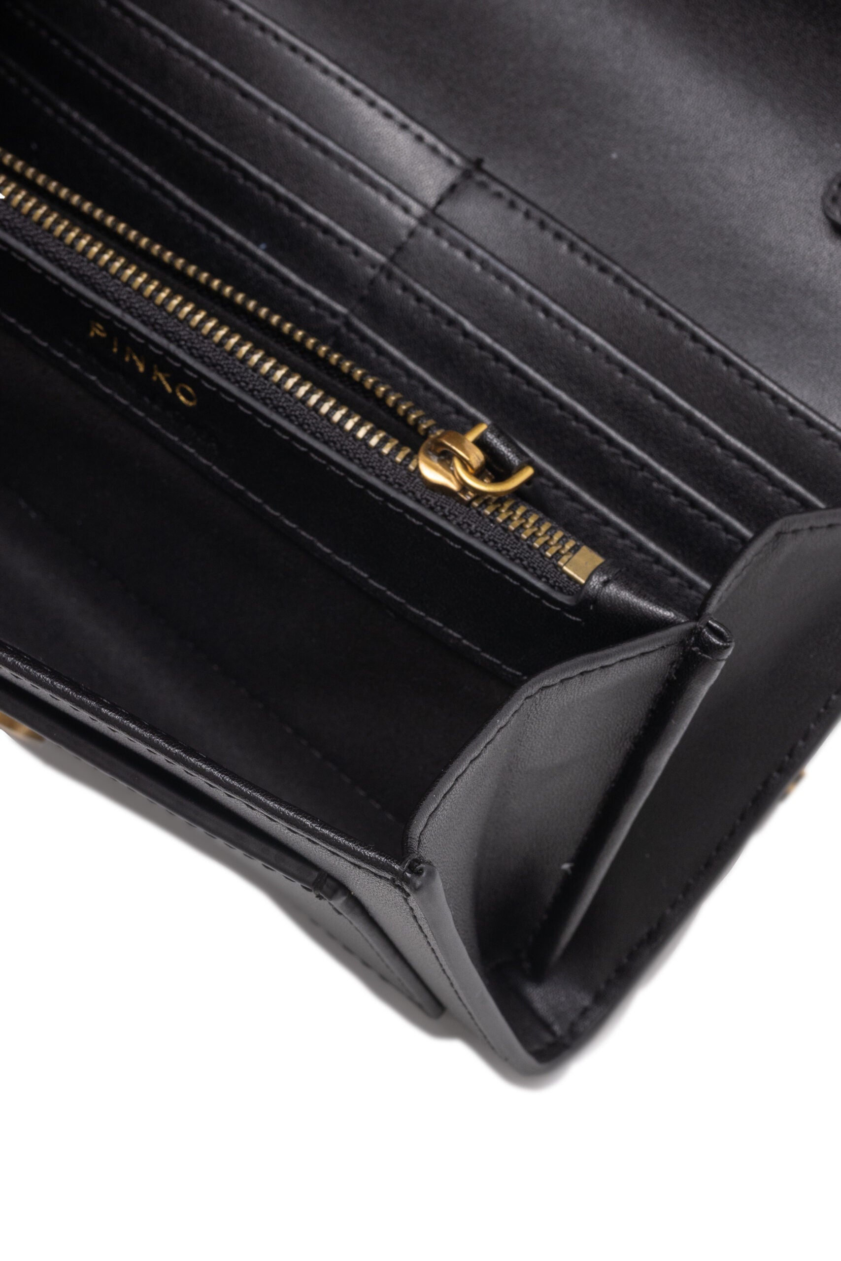 Дамска кросбоди чантичка Women’s crossbody bag PINKO Classic Love Bag Icon 100085 A0F1 Z99Q Black inside view