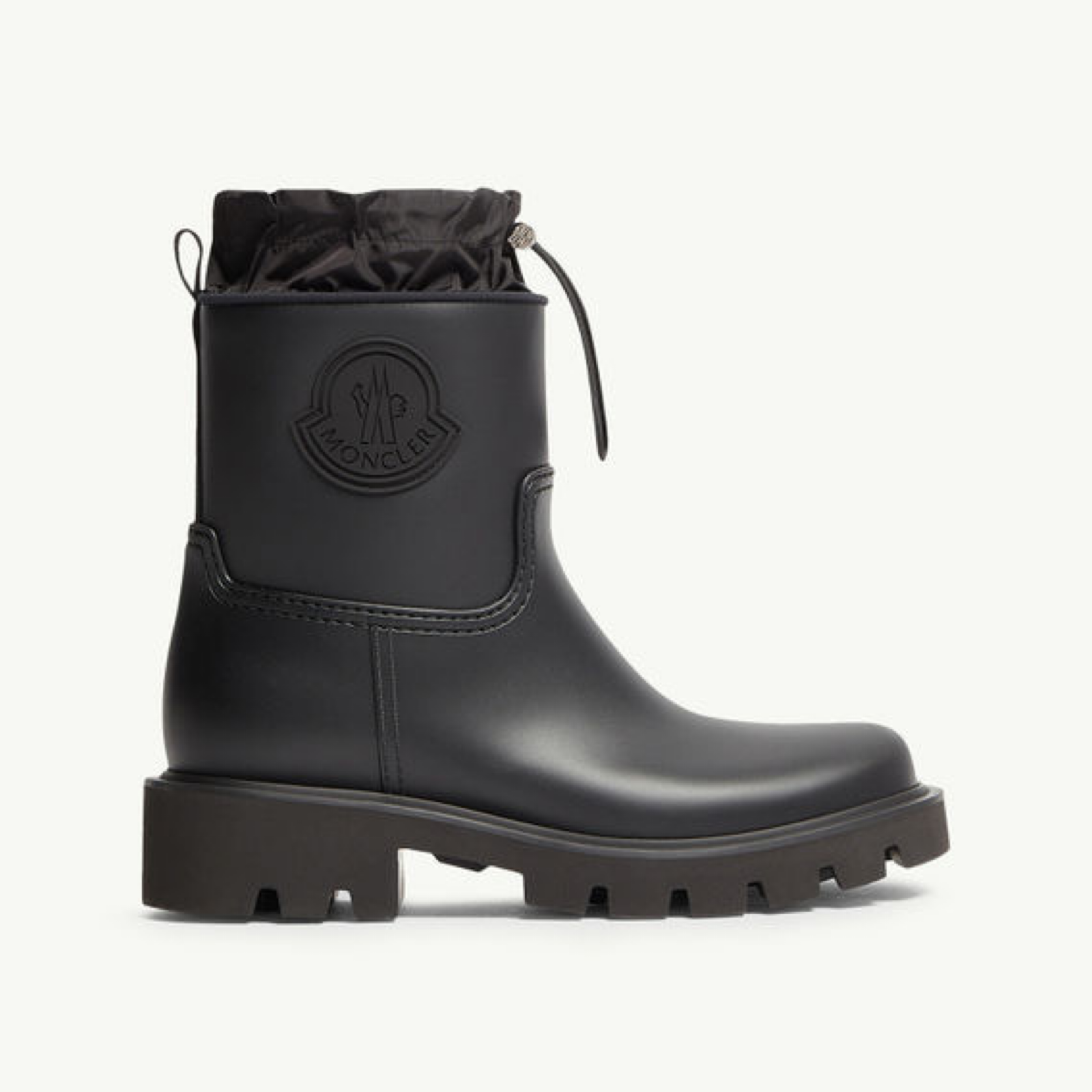 Moncler Kickstream Women Rubber Boots K209B4G00200M4522 Lateral View