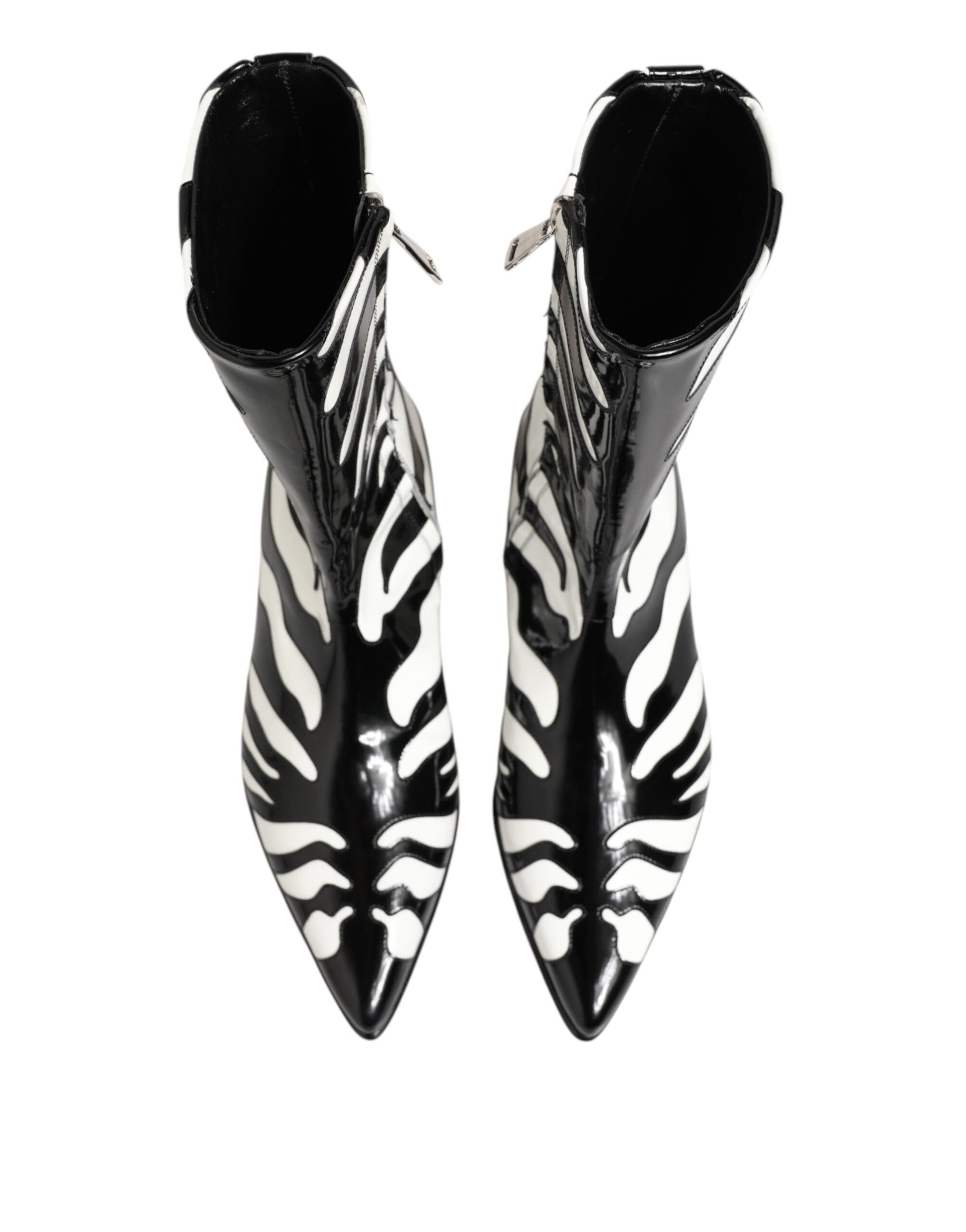 Мъжки ботуши Men’s boots DOLCE & GABBANA Achille A60510 AC128 89690 Zebra top view