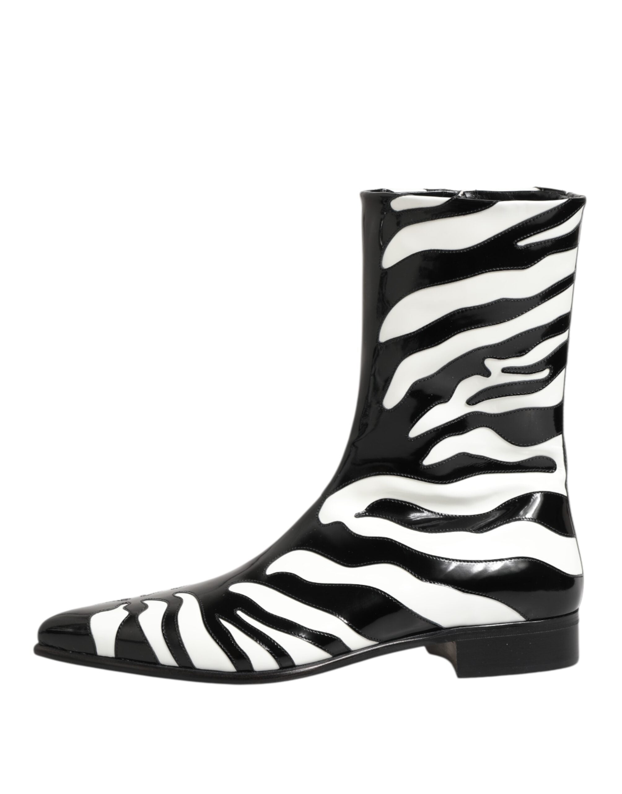 Мъжки ботуши Men’s boots DOLCE & GABBANA Achille A60510 AC128 89690 Zebra lateral view