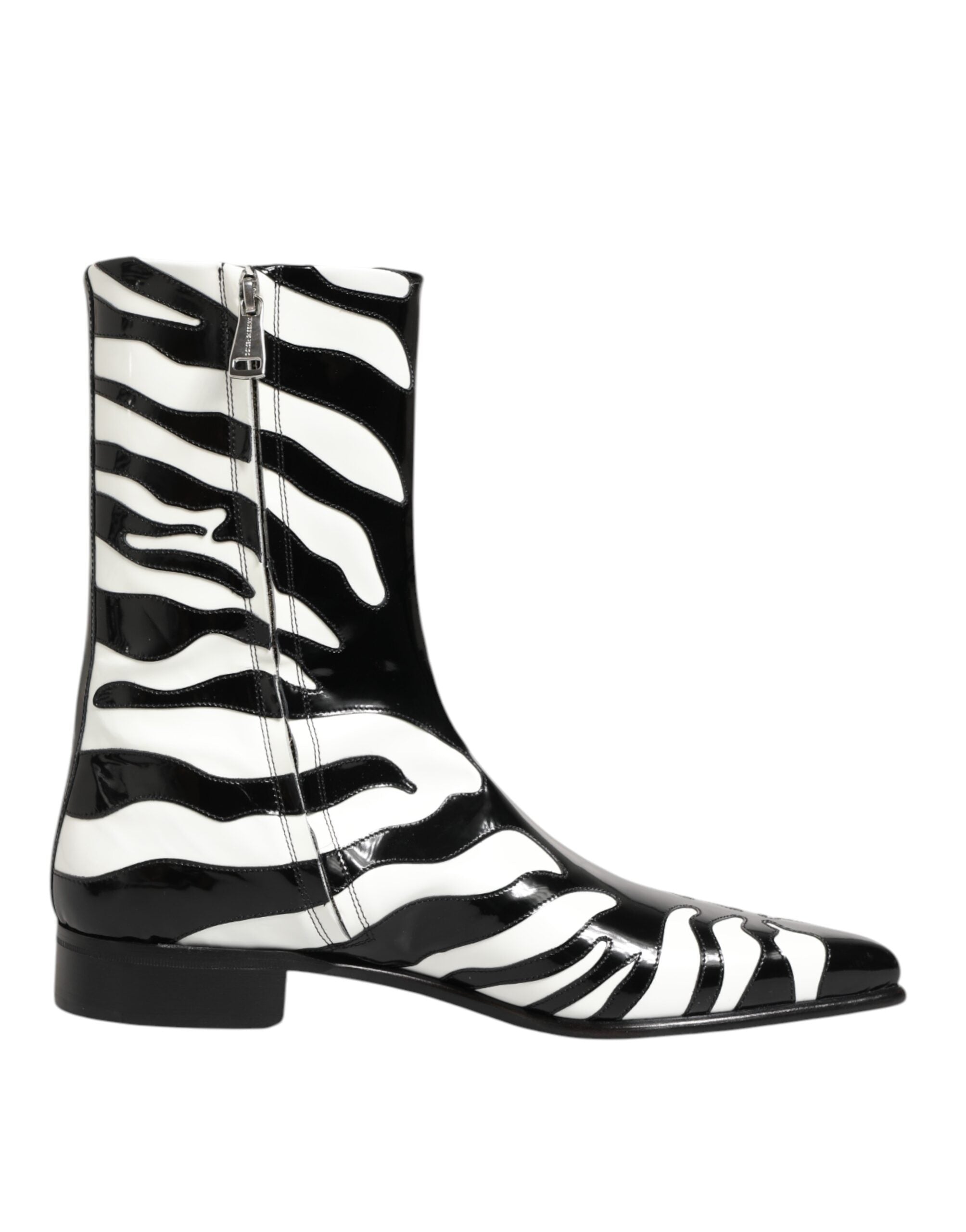 Мъжки ботуши Men’s boots DOLCE & GABBANA Achille A60510 AC128 89690 Zebra medial view