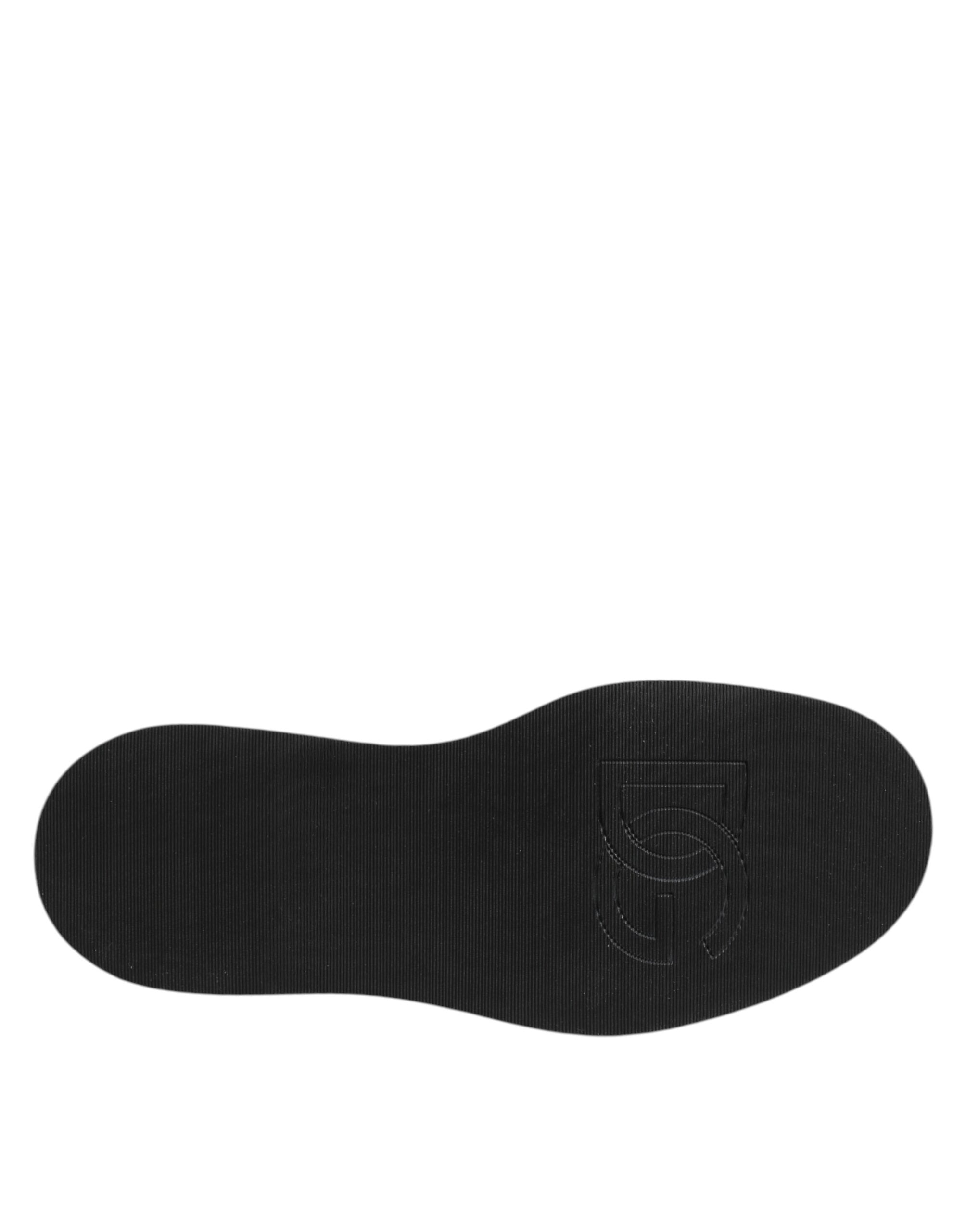 Мъжки ботуши Men’s boots with crystals DOLCE & GABBANA Bernini A60513 AD973 8S488 outsole view