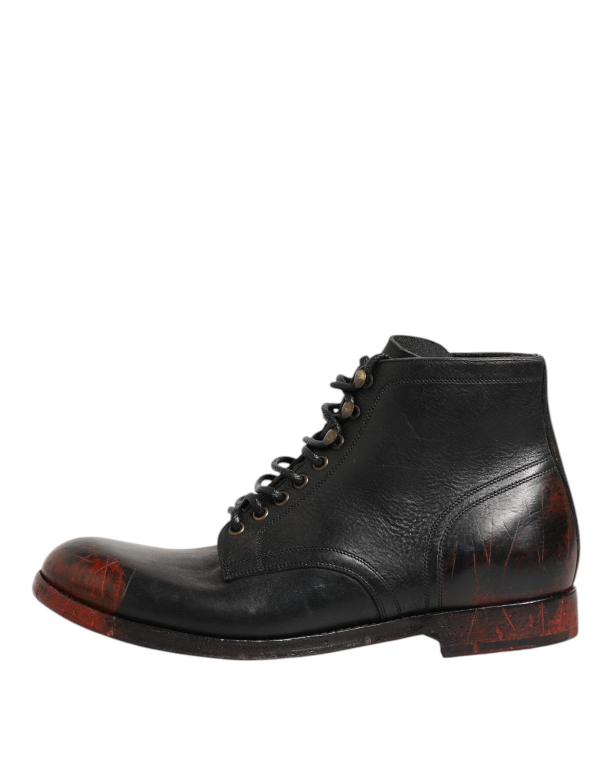 Мъжки боти Men’s ankle boots DOLCE & GABBANA CA5849 A1816 89650 Black/Red lateral view
