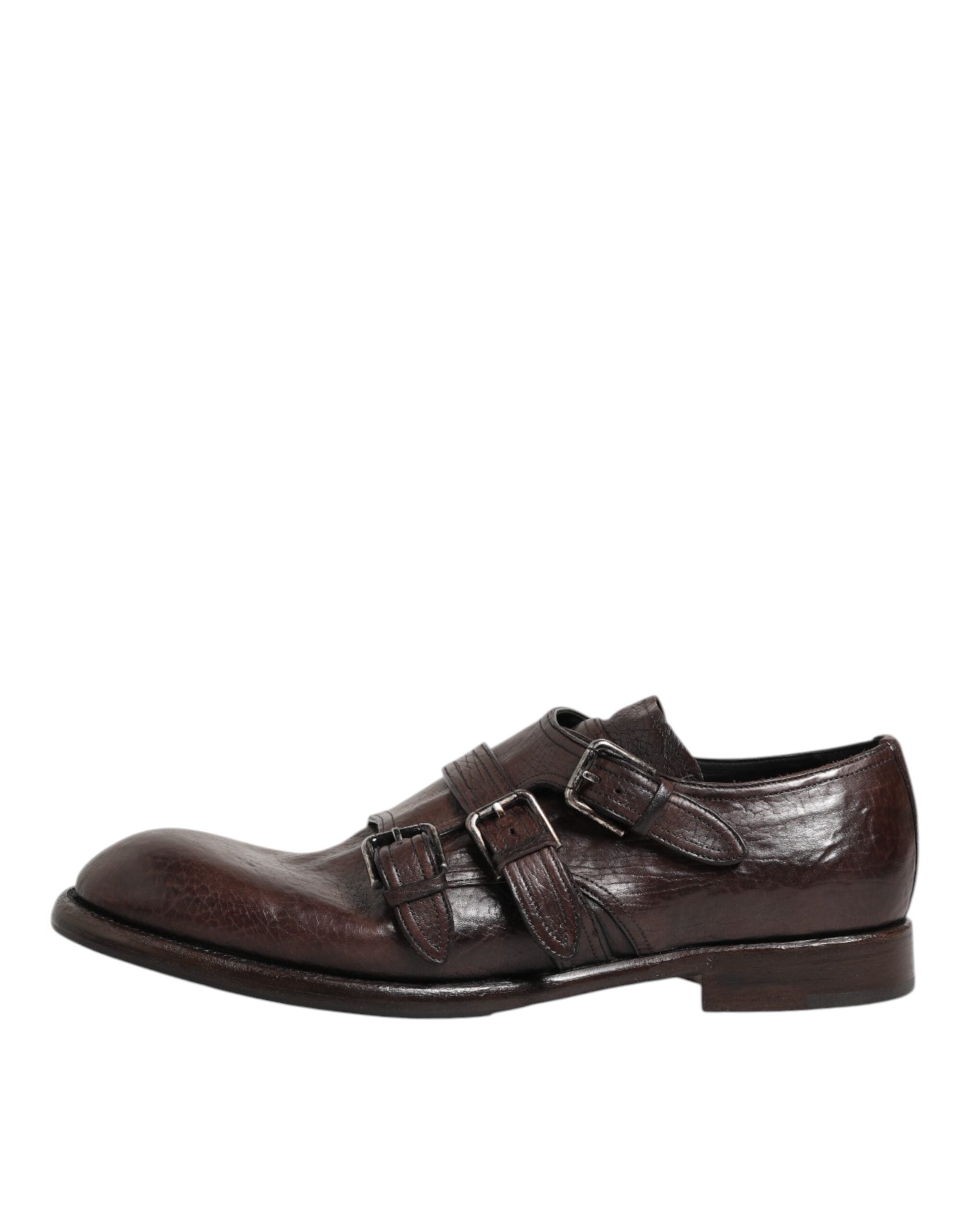 Мъжки официални обувки Men’s derby shoes DOLCE & GABBANA Michelangelo
A10682 AW352 Brown lateral view