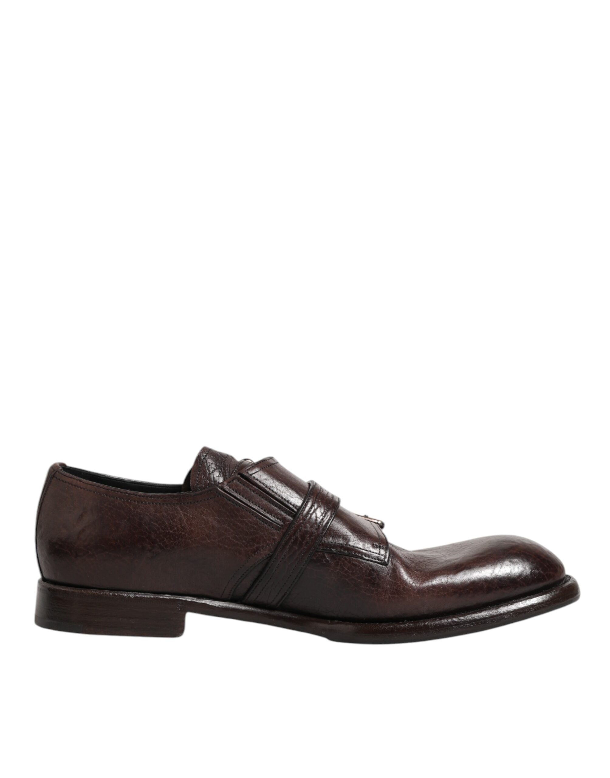 Мъжки официални обувки Men’s derby shoes DOLCE & GABBANA Michelangelo
A10682 AW352 Brown medial view