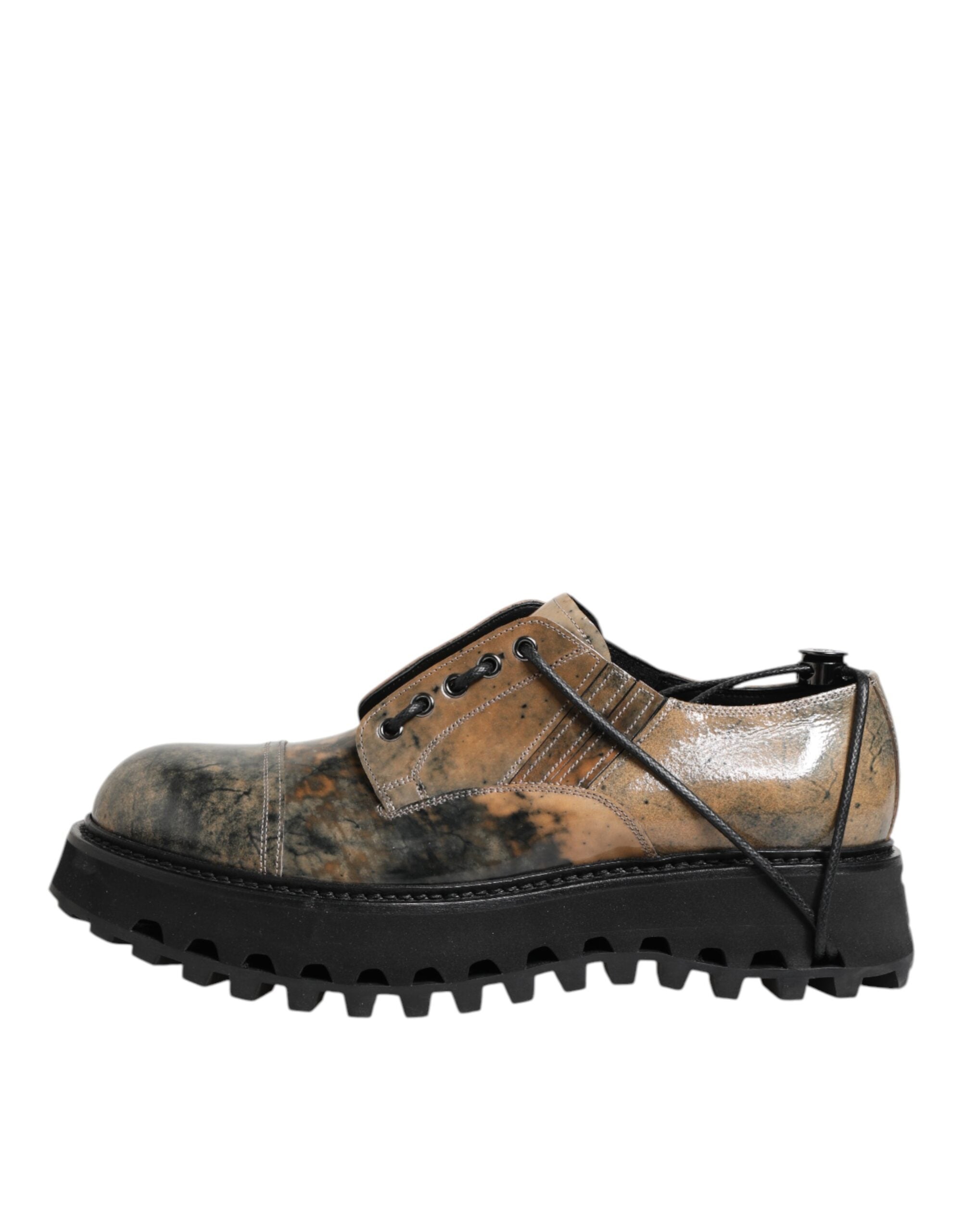 Мъжки обувки от конска кожа Men’s shoes DOLCE & GABBANA from horse leather lateral view