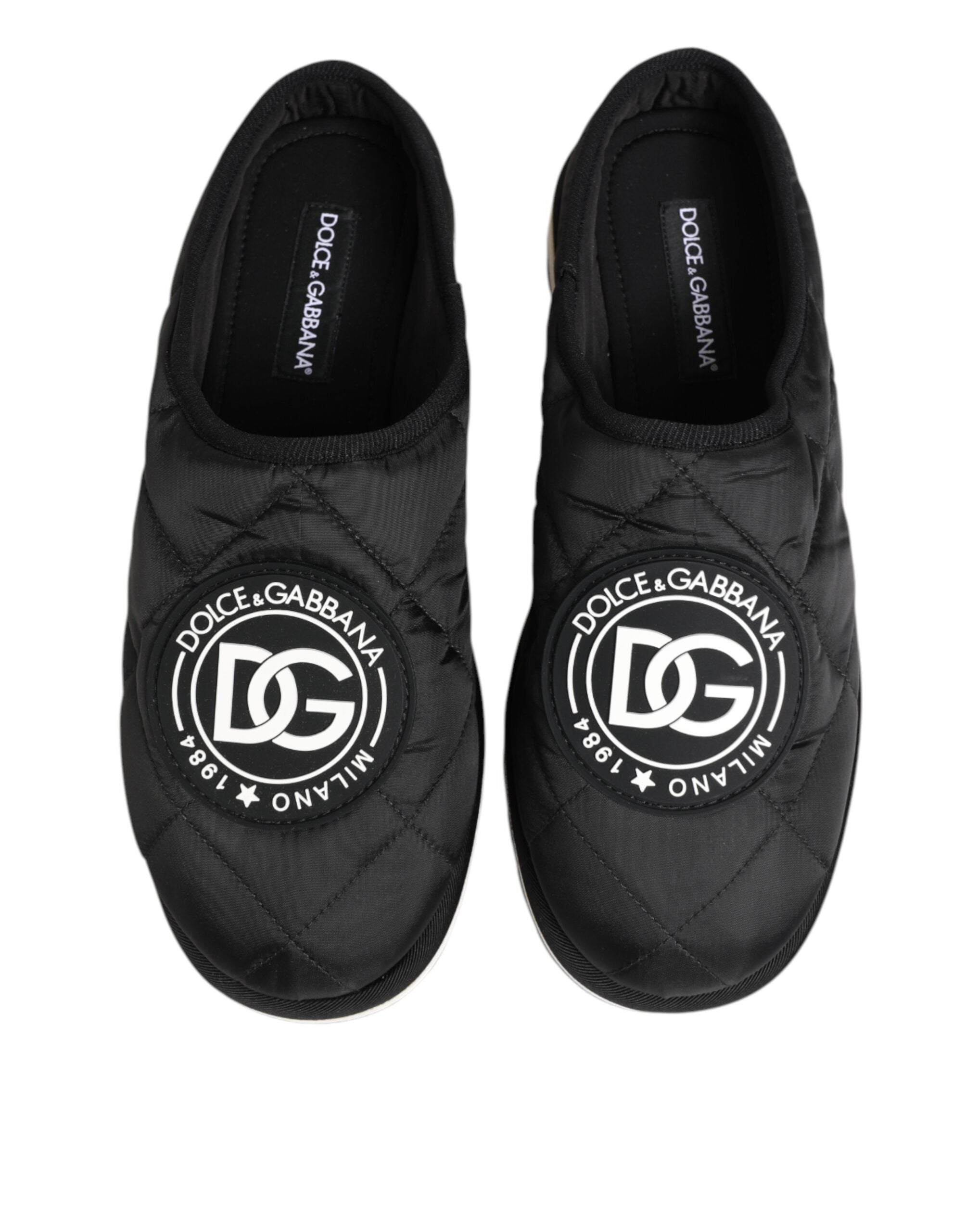 Мъжки кецове Men’s quilted mules DOLCE & GABBANA CS2055 AY999 8B956 top view