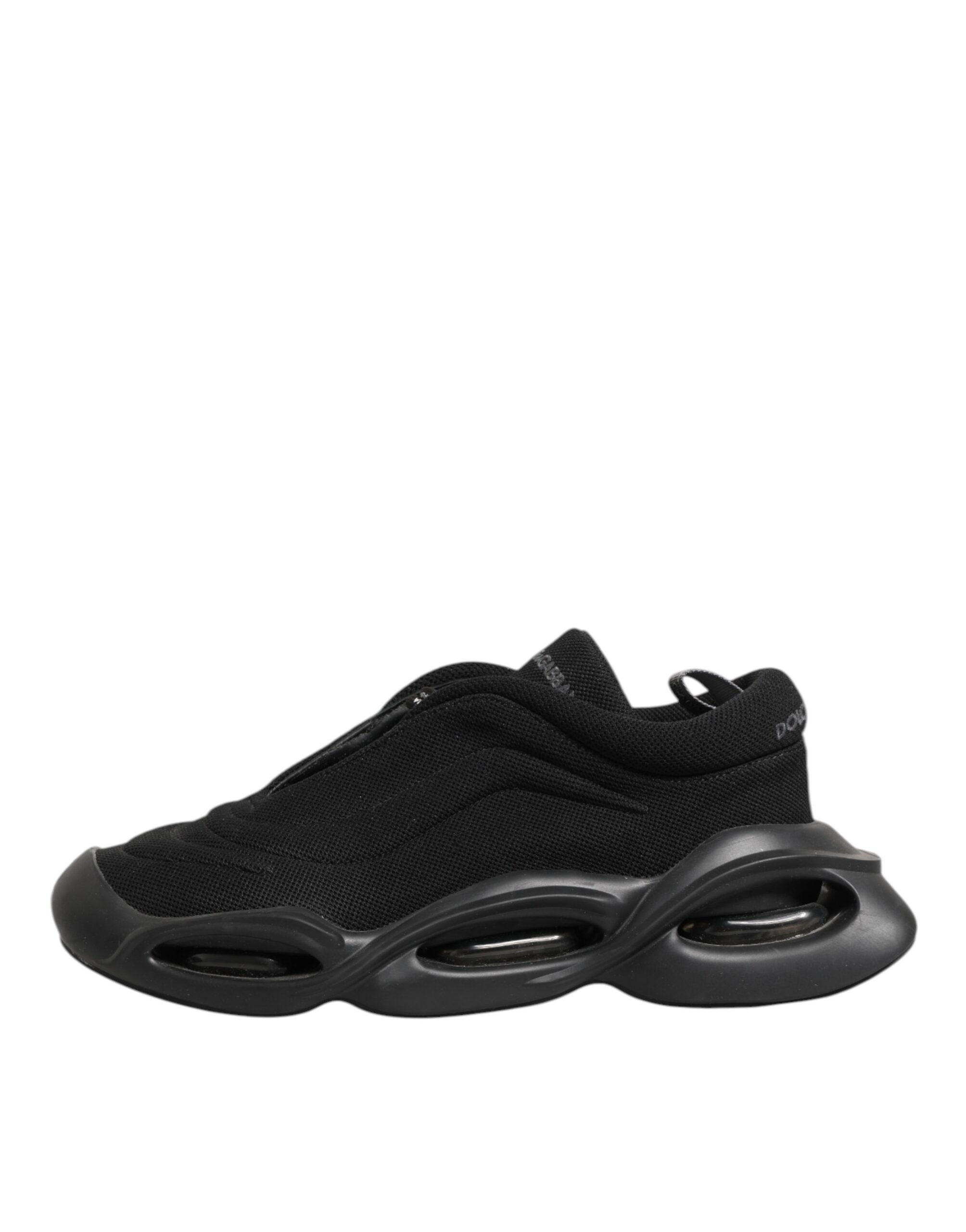 Мъжки маратонки Men’s sneakers DOLCE & GABBANA Wave CS2102 AE400 8B956 Black medial view