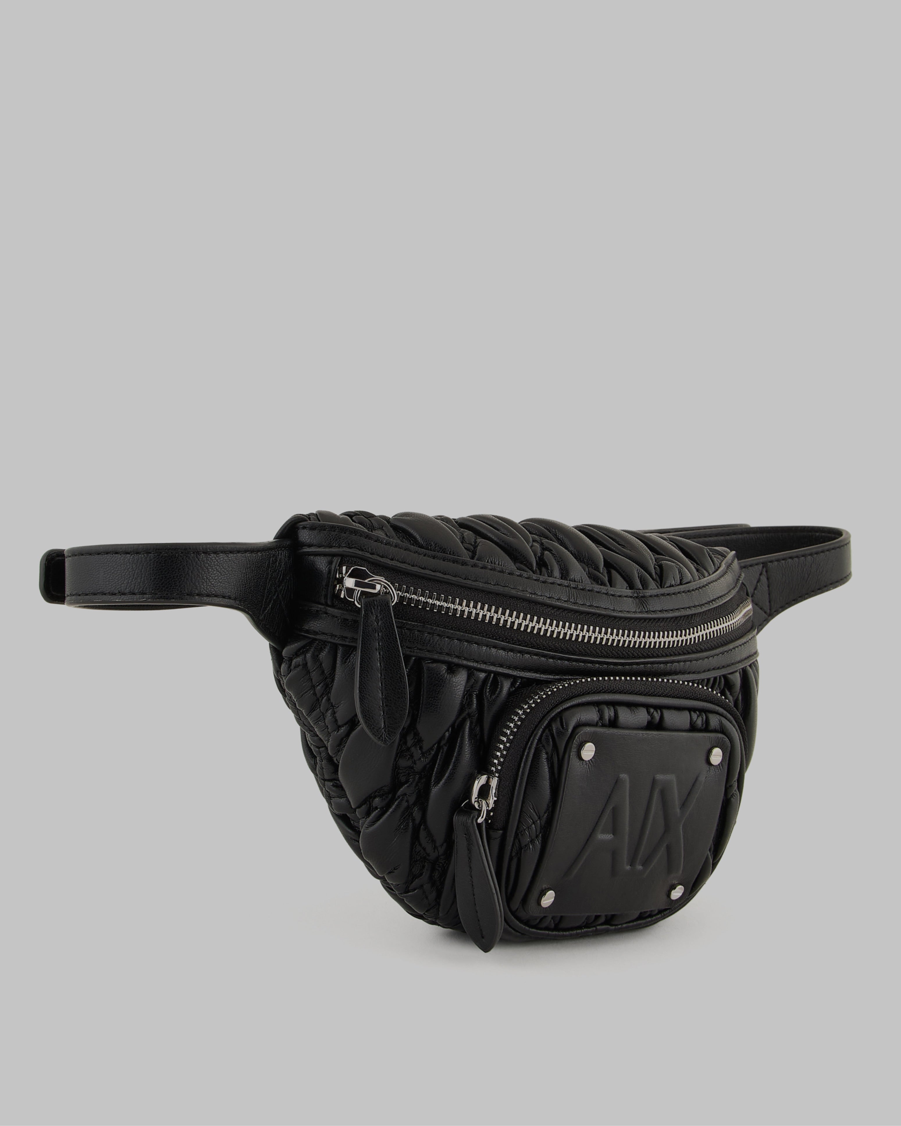 Дамска чанта за кръст тип банан Women’s waist bag Armani Exchange 949175 4F795 00020 Black