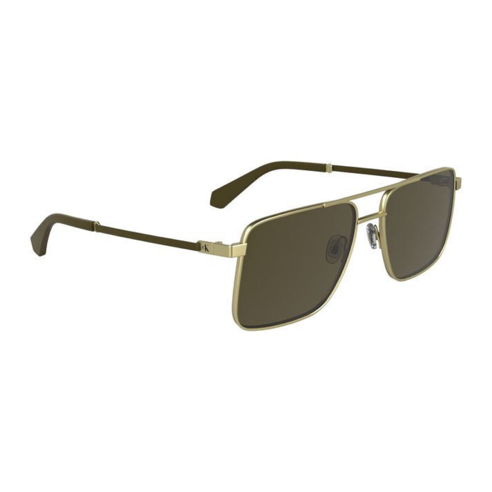 Calvin Klein Gold Metal Men Sunglass