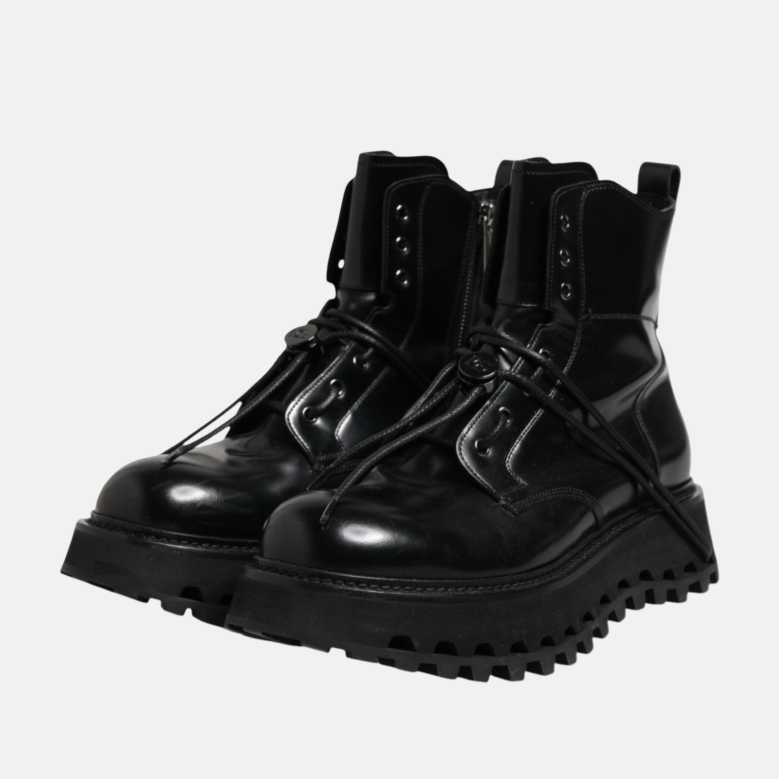 Dolce & Gabbana Trekking Men Ankle Boots Front View