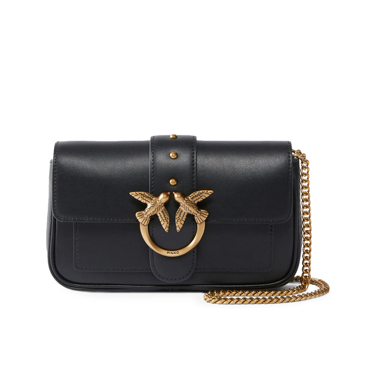 Дамска чанта Pinko Love One Pocket Shoulder Bag 100061 A0F1 Z9QQ Front View