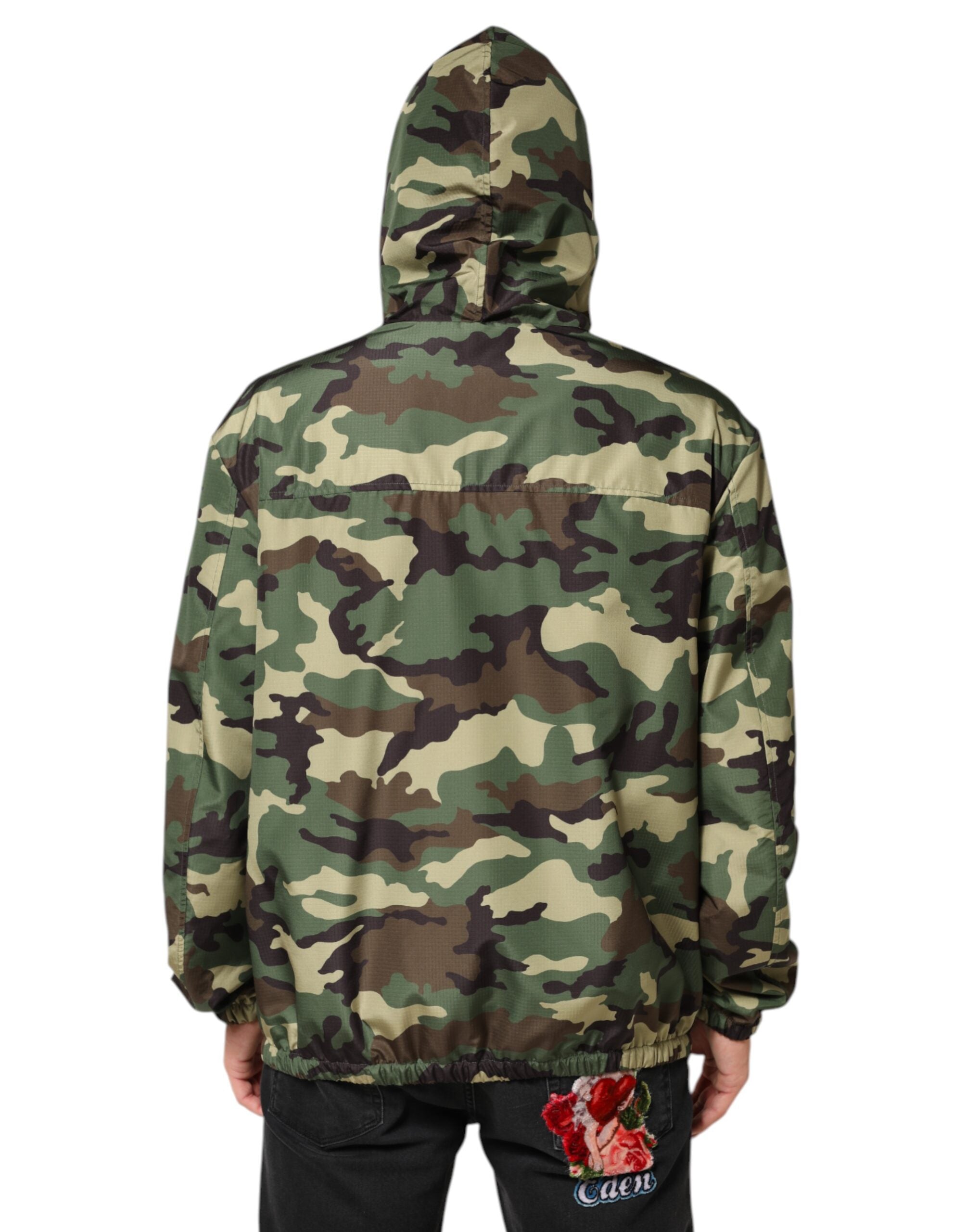 Мъжко яке ветровка Men’s camouflage jacket DOLCE & GABBANA G9WJ5T HSMEI HHK26