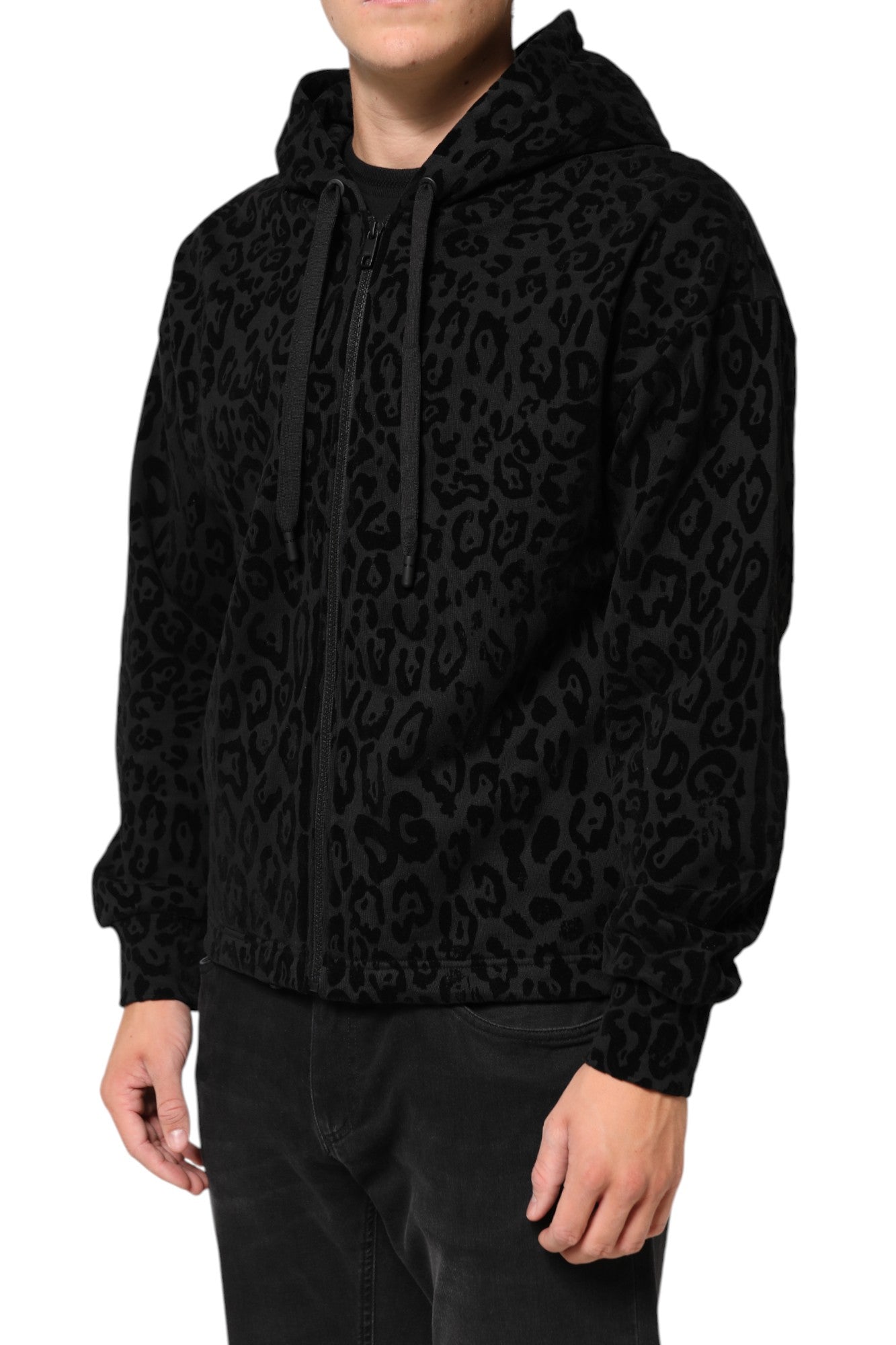 Мъжки суичър Men’s hooded sweatshirt DOLCE & GABBANA G9VG3Z G7YTH angled view