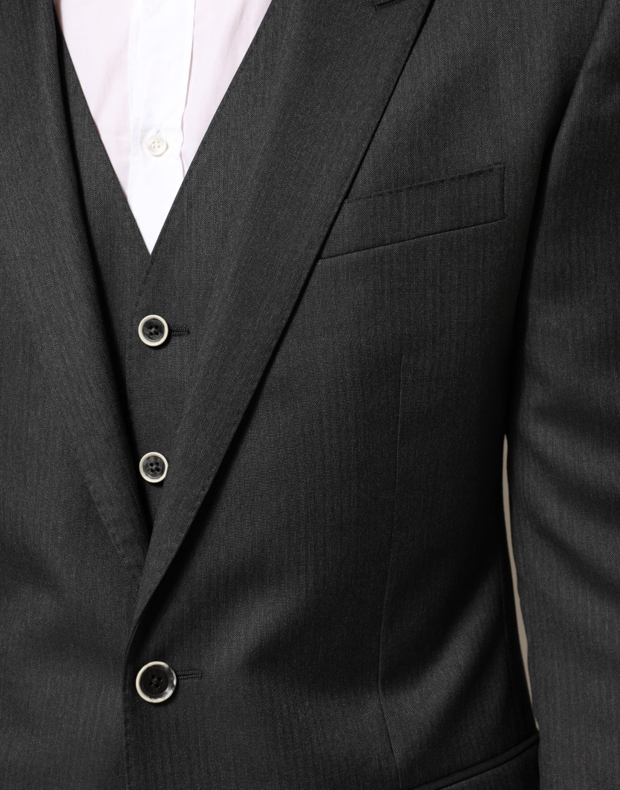 Dolce & Gabbana MARTINI 3 Piece Men Suit Close-Up