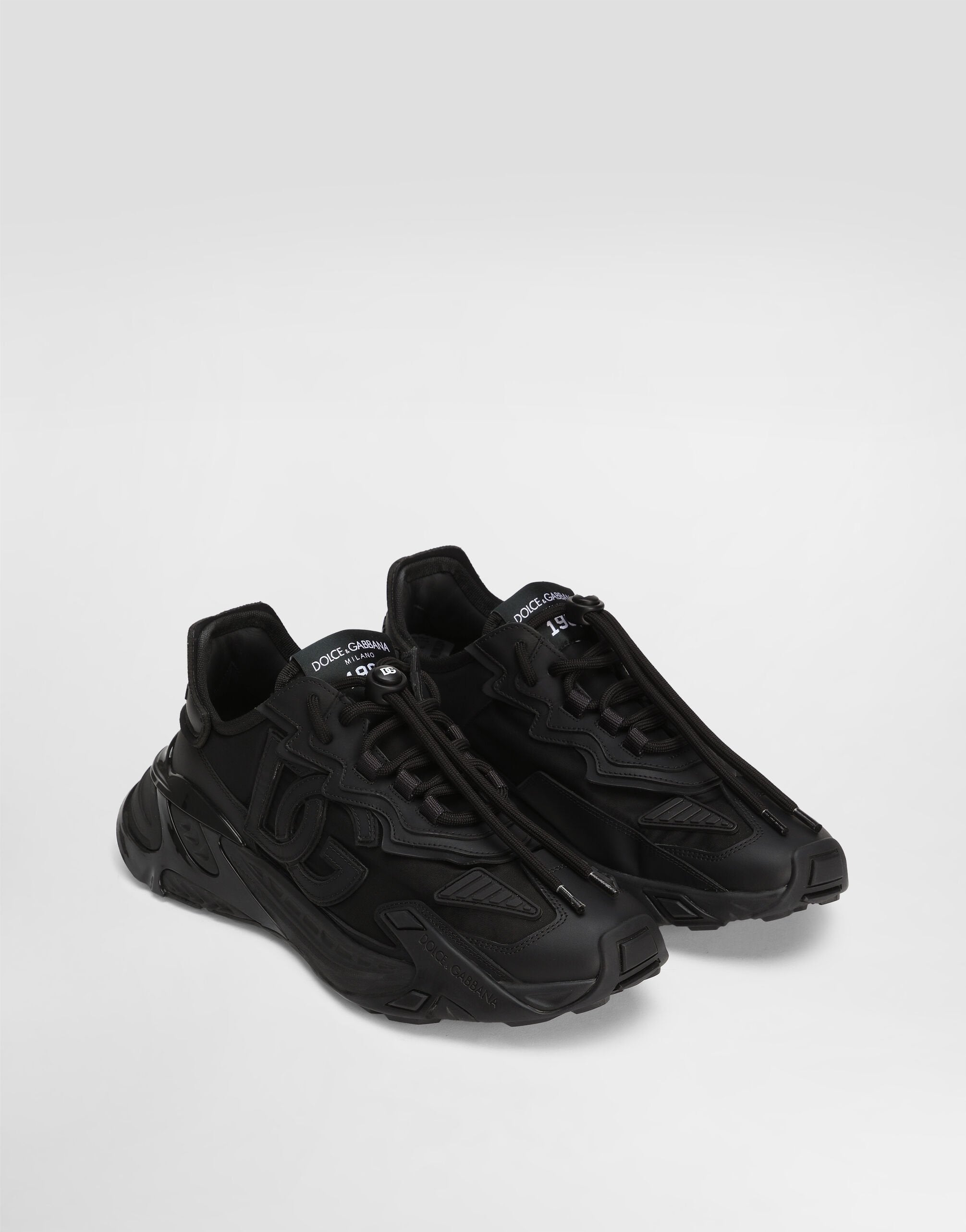Мъжки маратонки Men’s sneakers Dolce & Gabbana Day Faster CS2355AG3638B956 Black top view