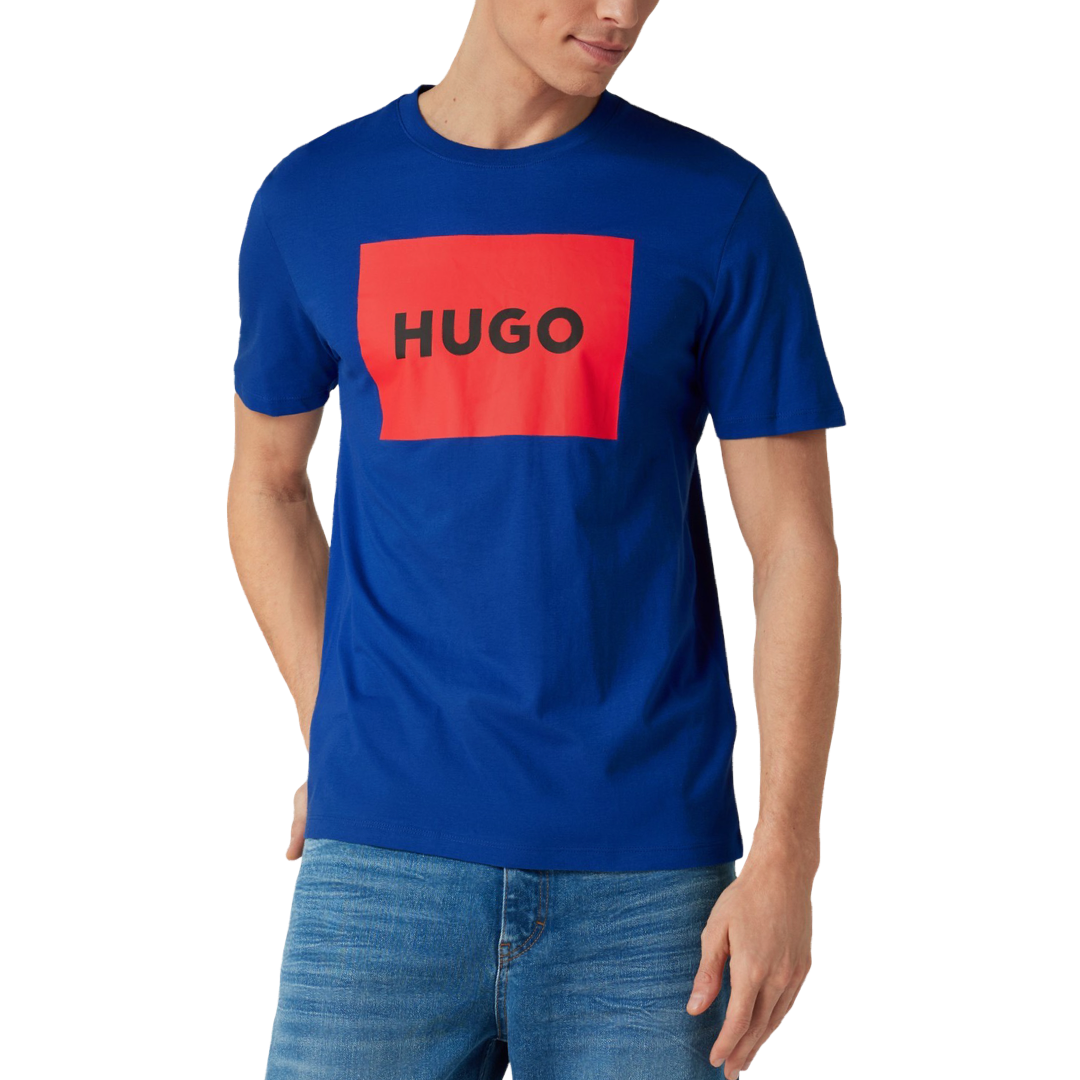 Мъжка синя тениска Hugo 50467952