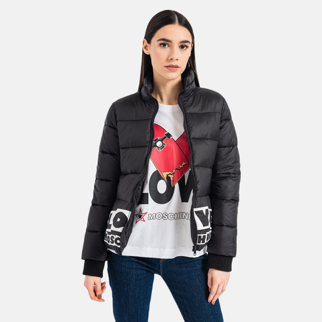 Дамско черно яке Love Moschino WH81501T363A