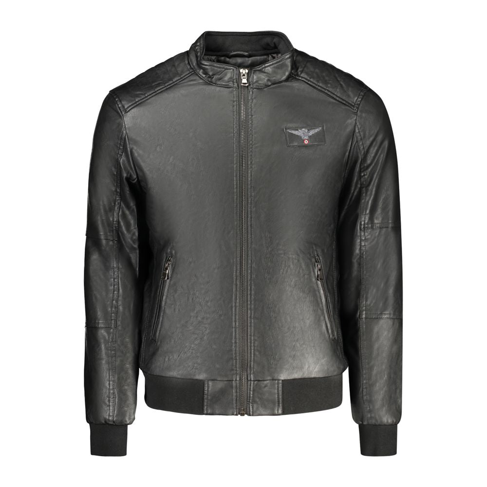 Мъжко кожено яке Men’s jacket Accademia Militare W5S6479021 002 front view