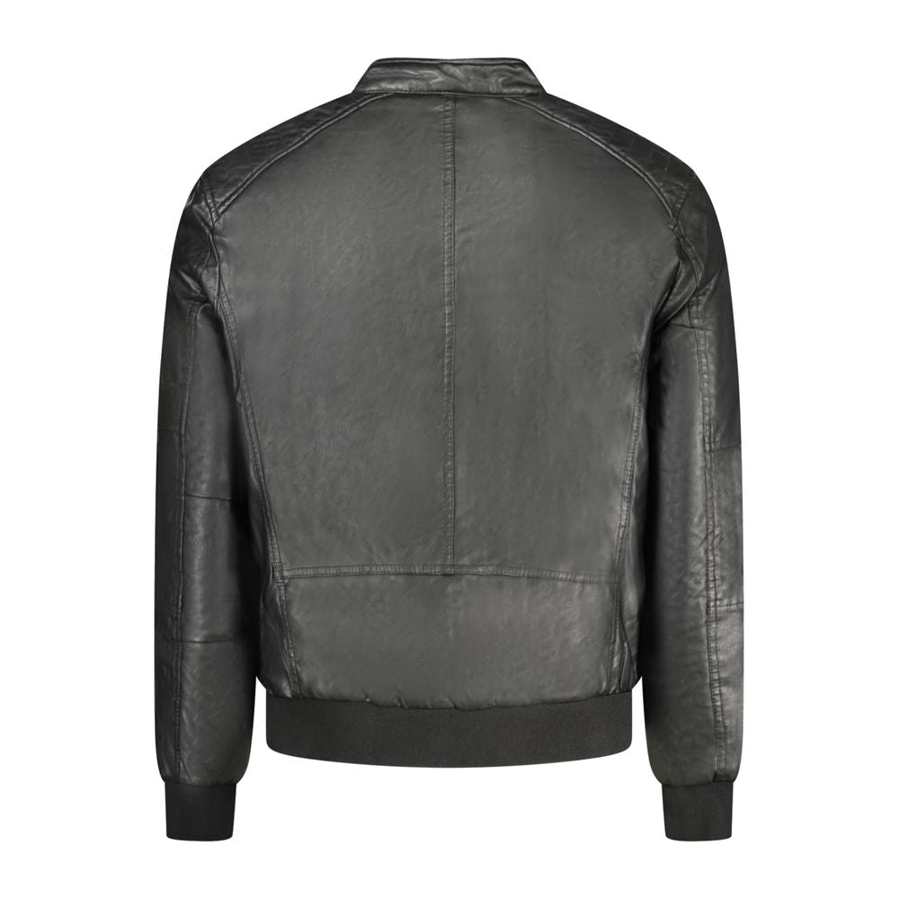 Мъжко кожено яке Men’s jacket Accademia Militare W5S6479021 002 back view