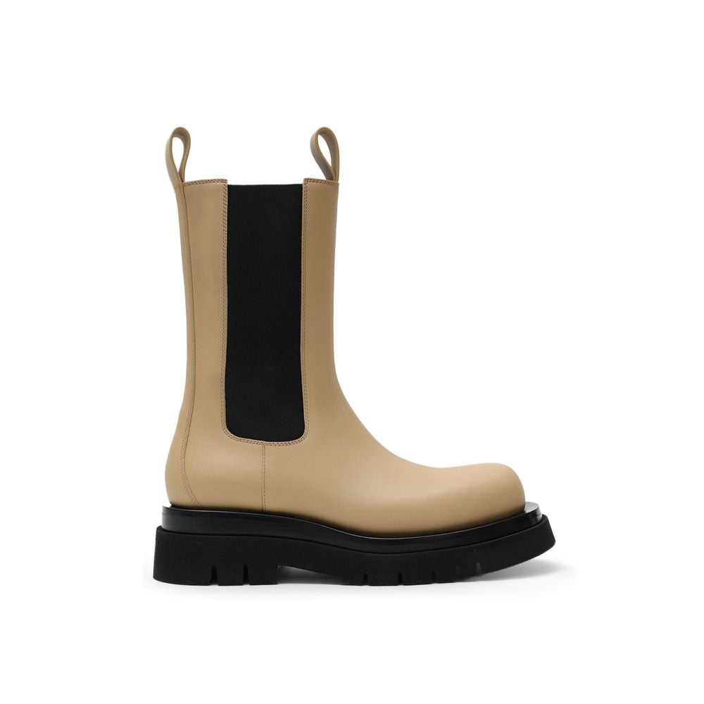 Дамски ботуши Women’s leather boots Bottega Veneta 592045VIFHO2624 Beige