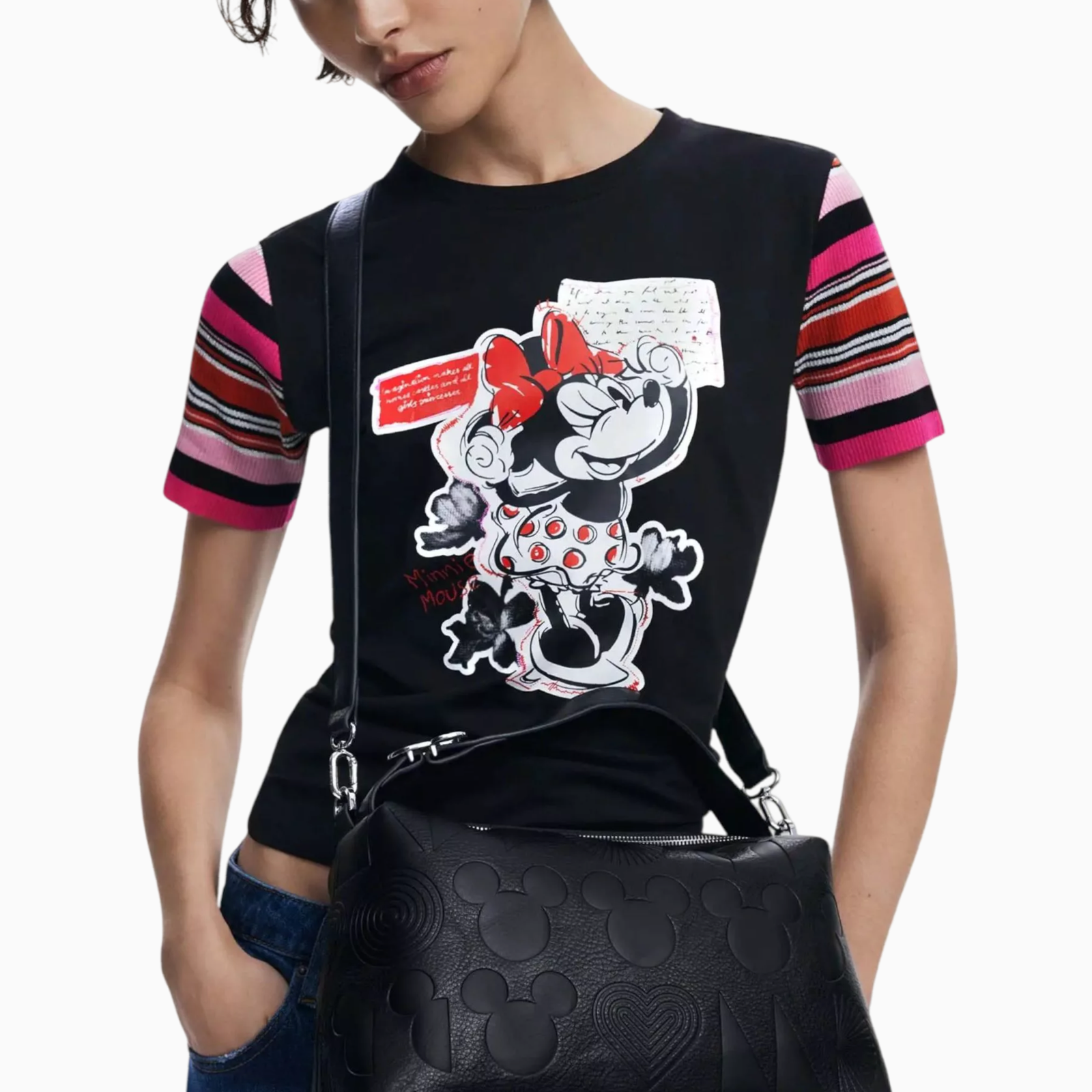 Дамска чанта Desigual Mickey Mouse 25SAXP65