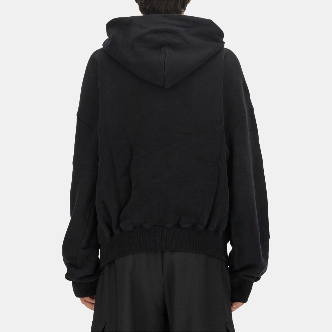 Мъжко черно худи Off-White Spray-printed Men Hoodie