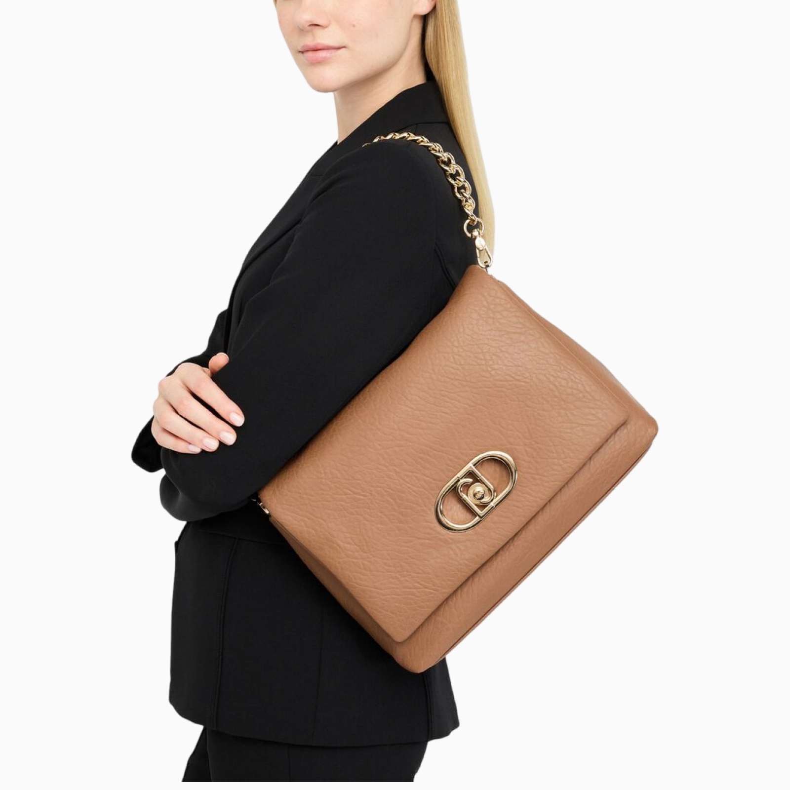 Дамска кафява чанта Liu Jo Women Handbag AF5147 E0161 81140 Model View