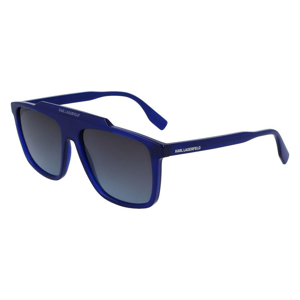 Karl Lagerfeld Blue Injected Sunglasses