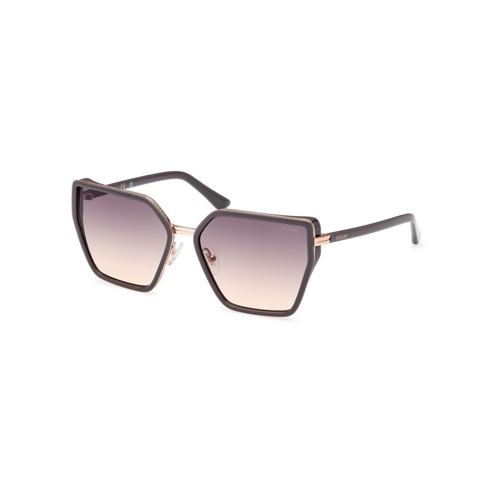 Guess Gray Resin Sunglasses