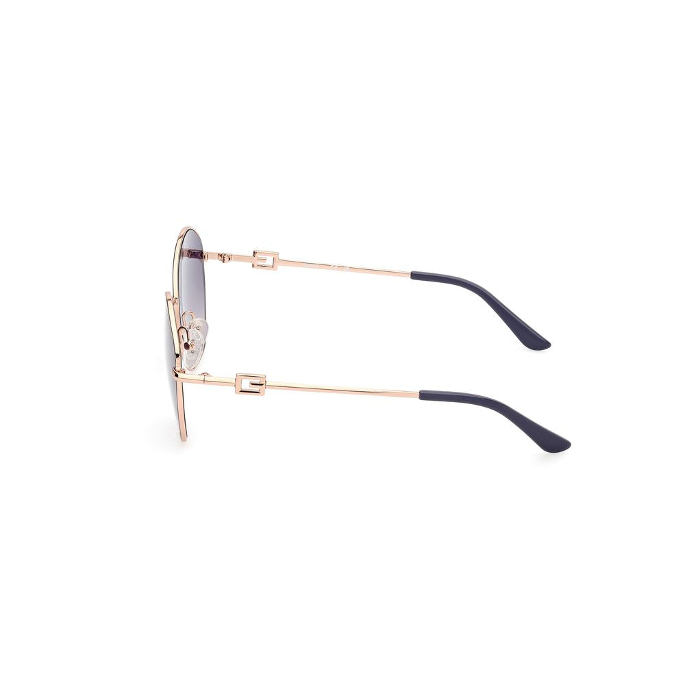 Guess Gray Metal Sunglasses