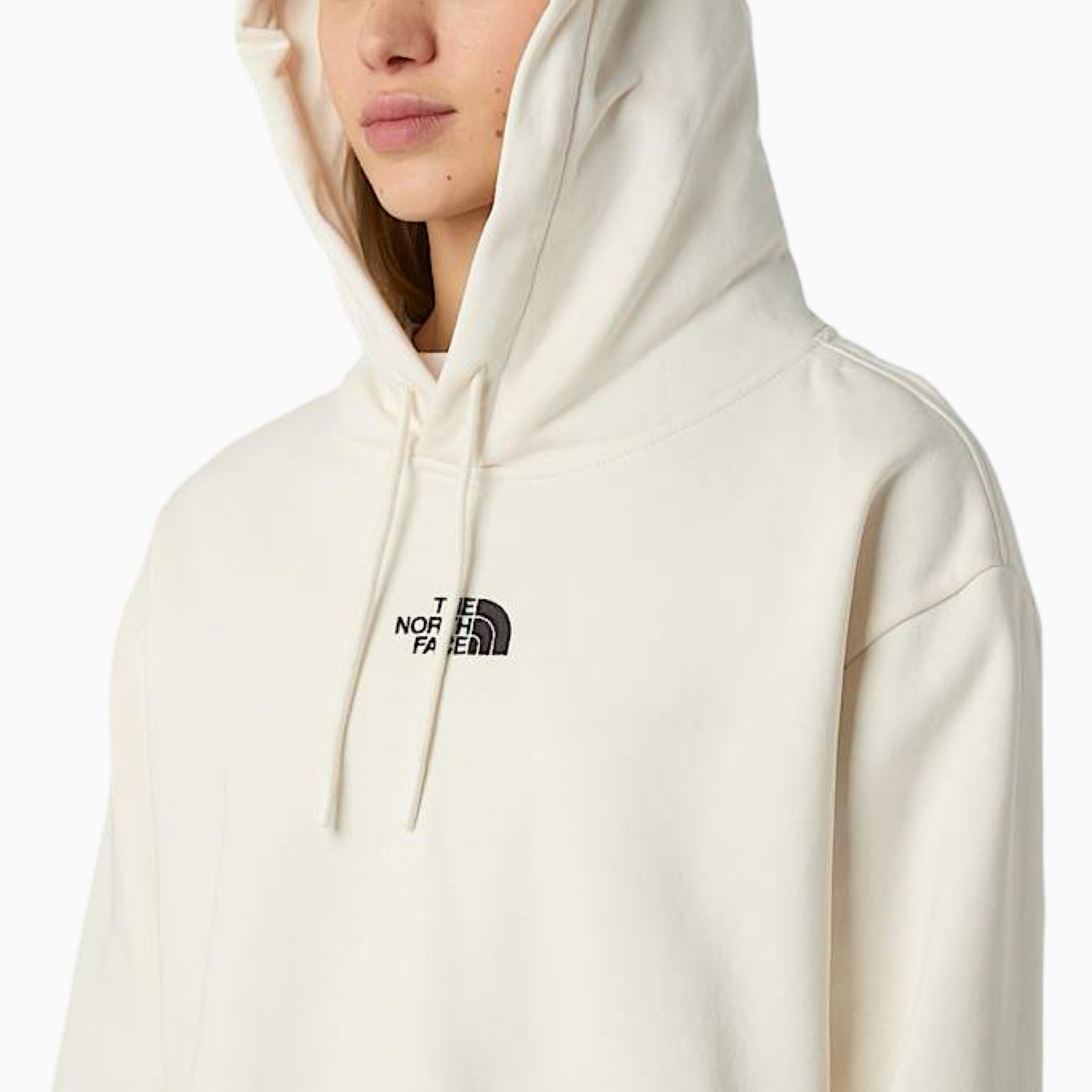 Дамско бяло худи The North Face Women Hoodie NF0A89EXQLI Close-Up